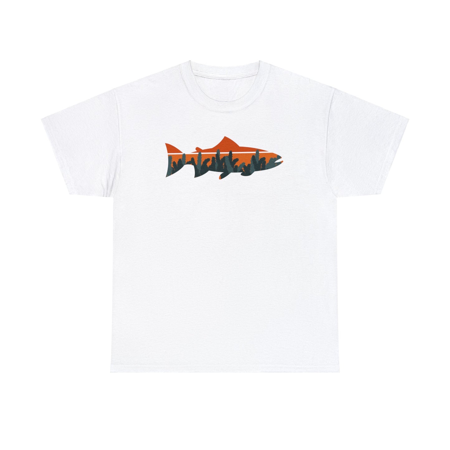 TROUT TEE-Unisex Heavy Cotton Tee