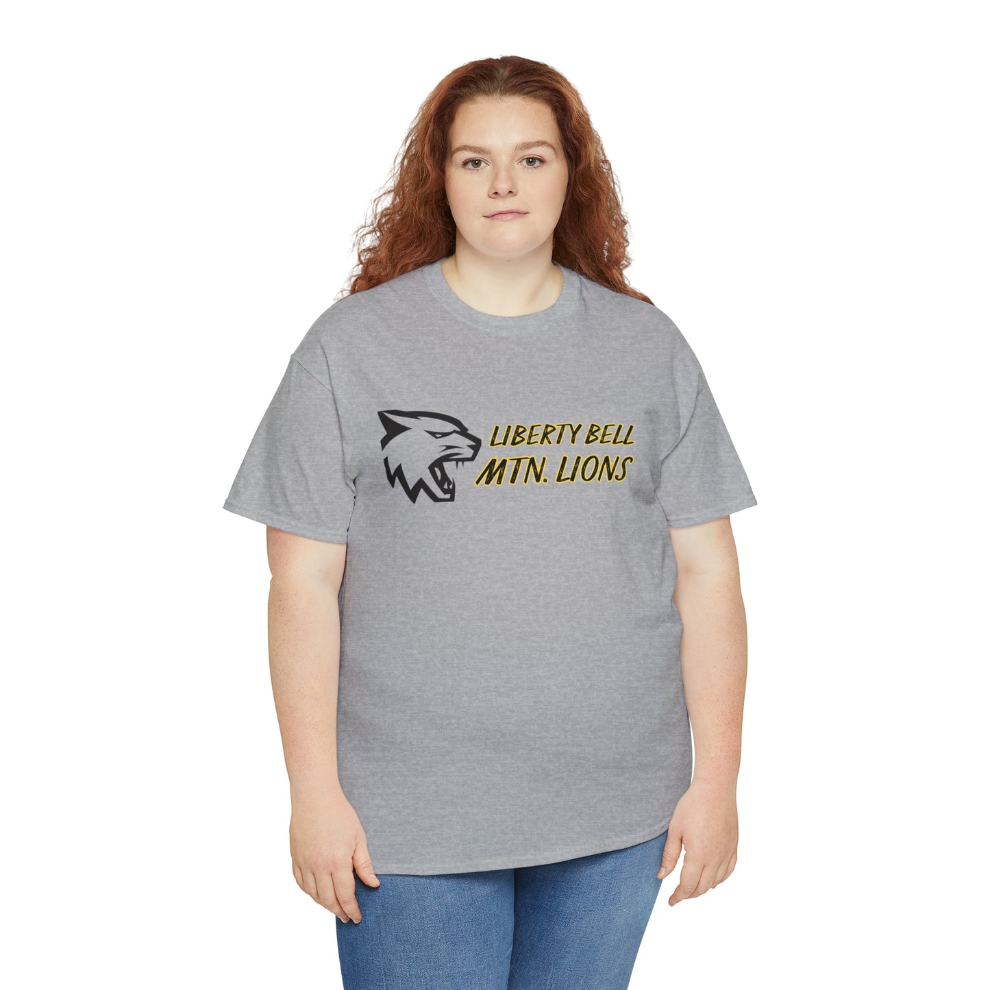 LIBERTY BELL MTN. LIONS-Unisex Heavy Cotton Tee