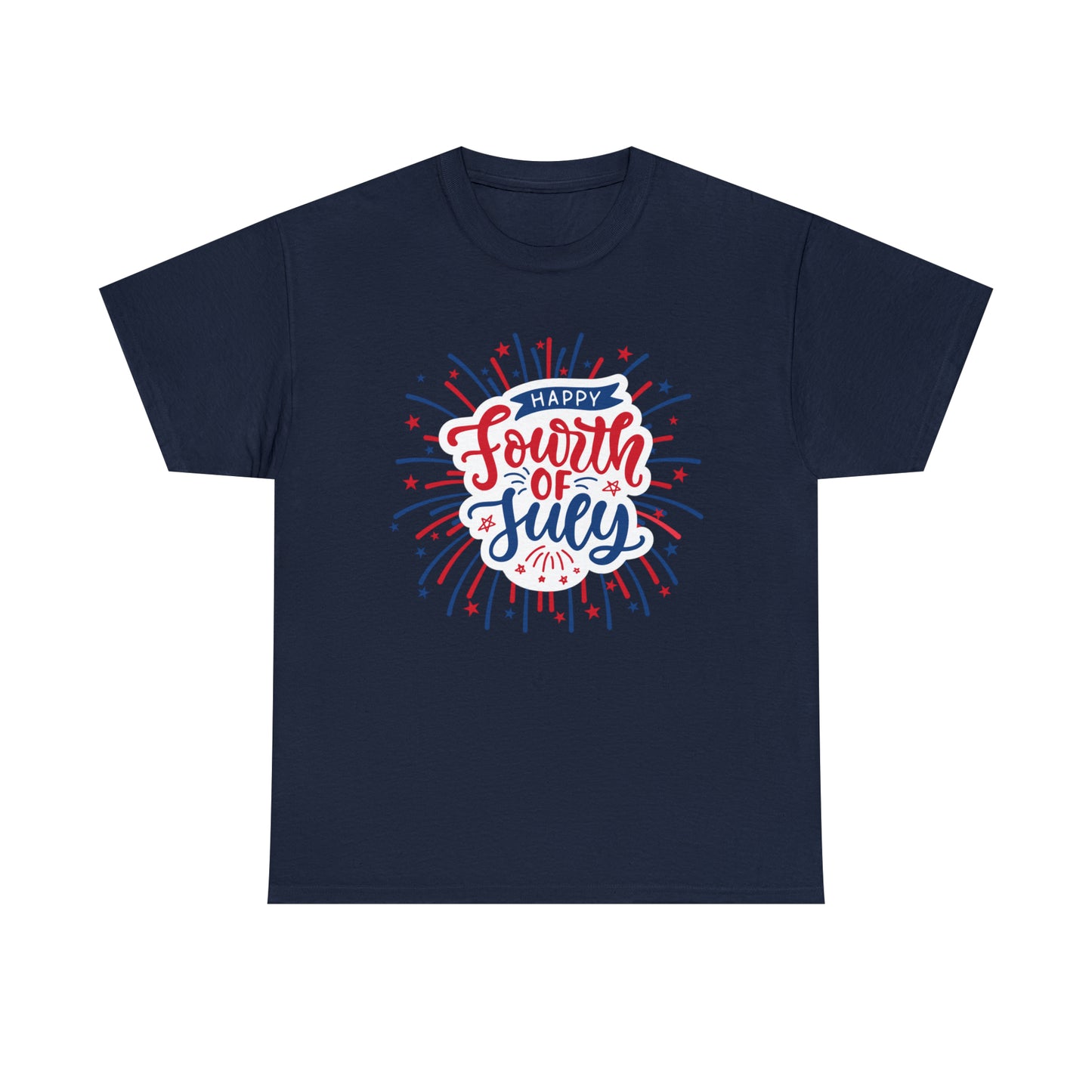 HAPPY 4TH!-Unisex Heavy Cotton Tee