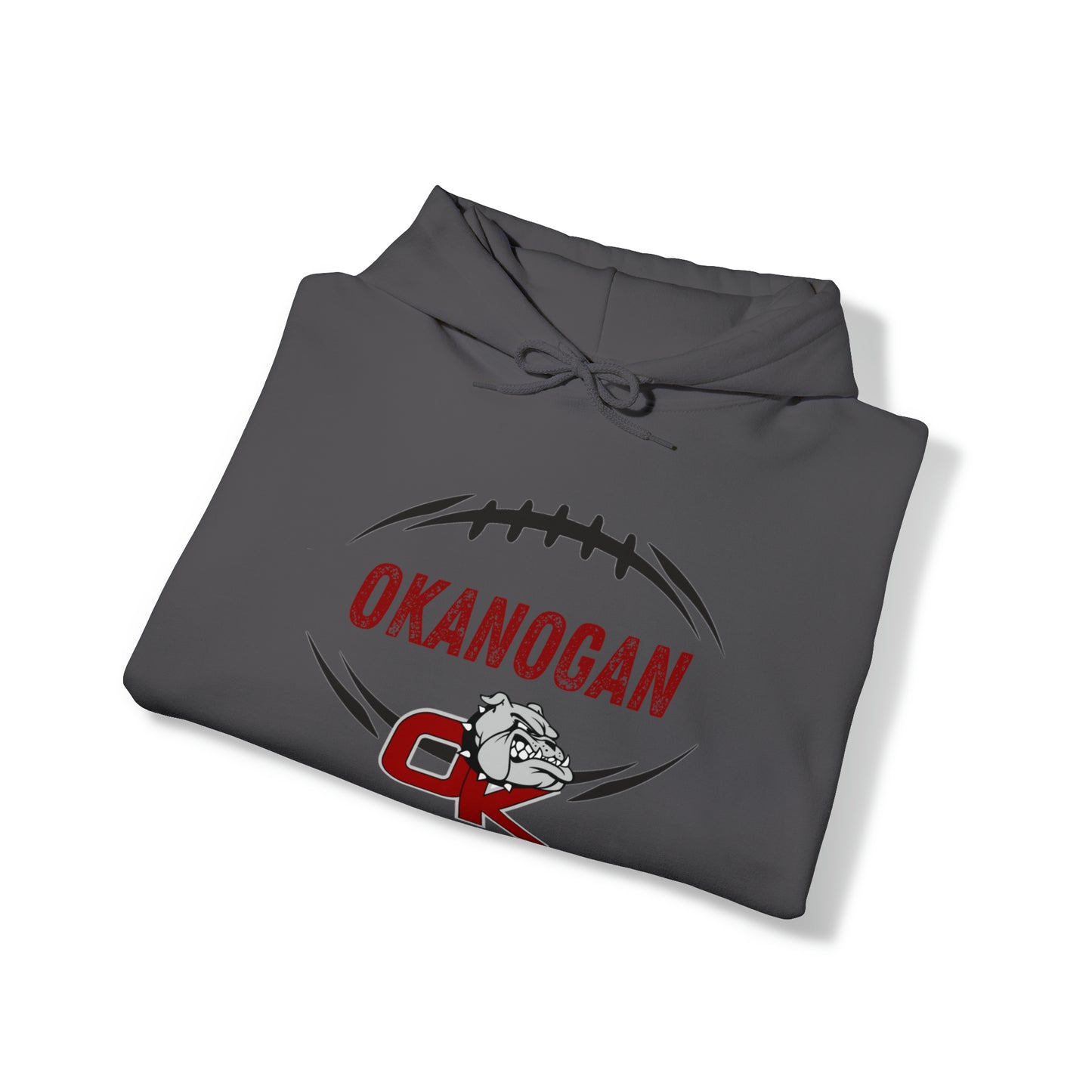 BULLDOGS FOOTBALL-Unisex Heavy Blend™ Hooded Sweatshirt