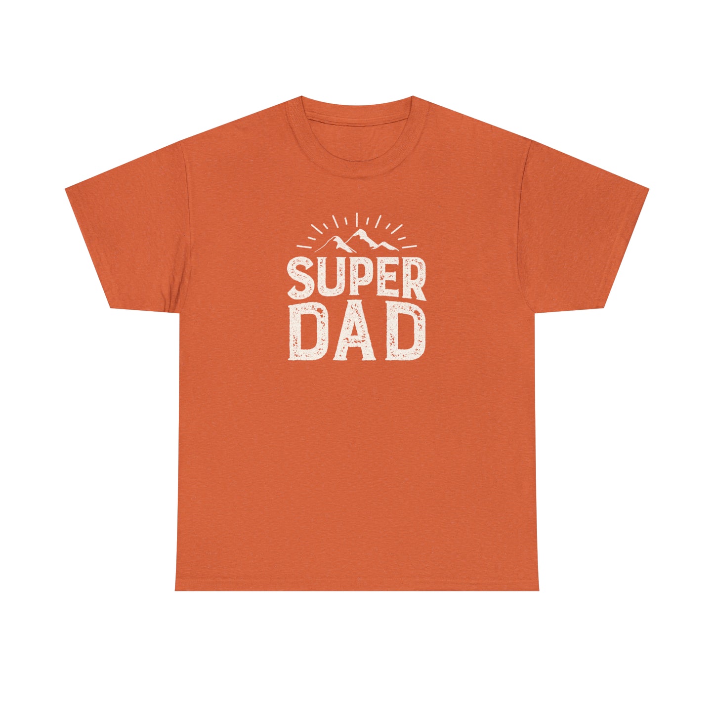 SUPER DAD TEE-Unisex Heavy Cotton Tee