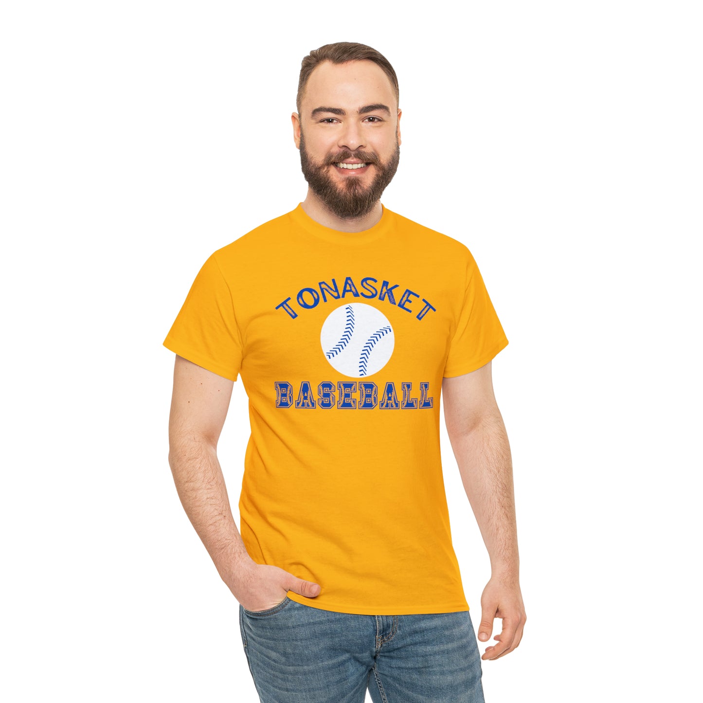 TONASKET BASEBALL-Unisex Heavy Cotton Tee