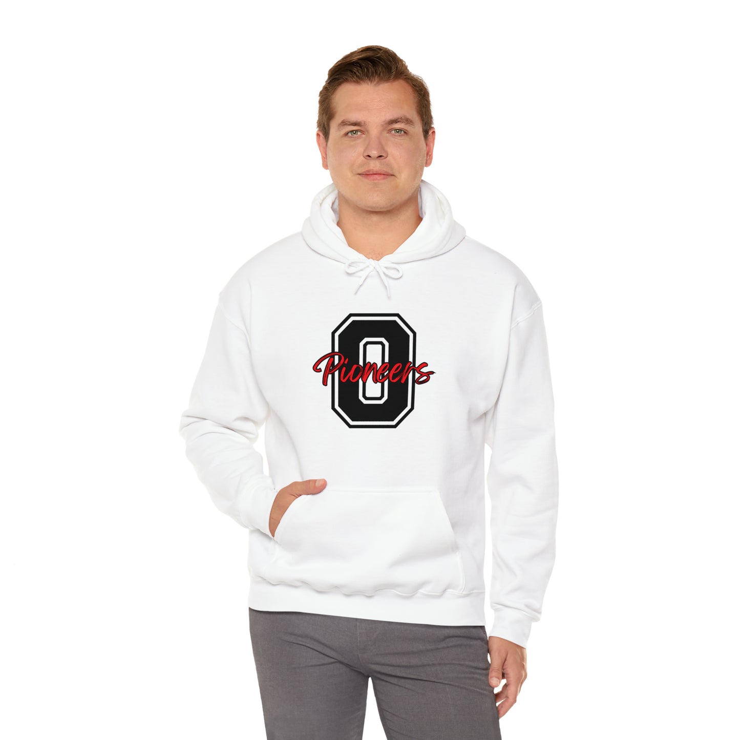 OMAK PIONEERS "O" HOODIE-Unisex Heavy Blend™ Hooded Sweatshirt