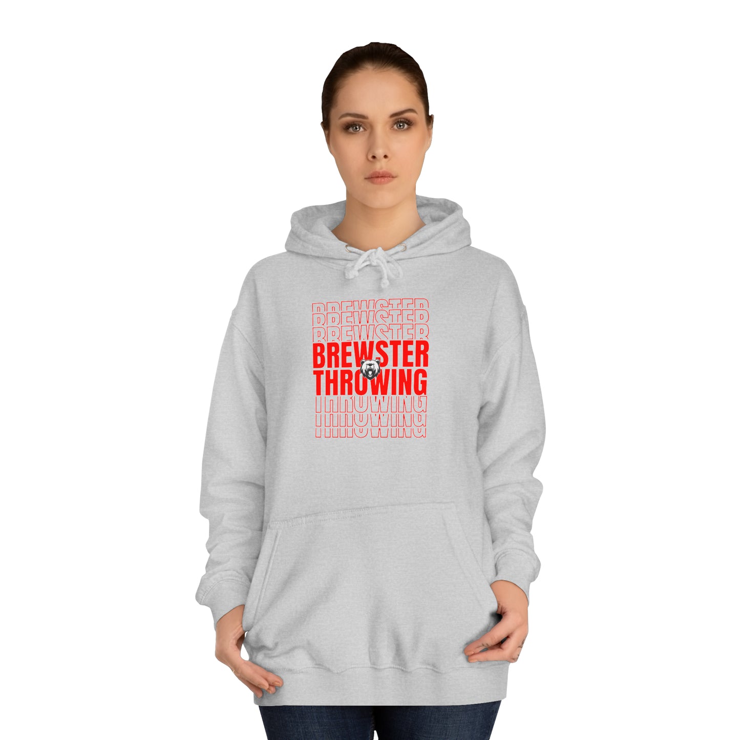 Brewster Throwing-CG4- Unisex College Hoodie