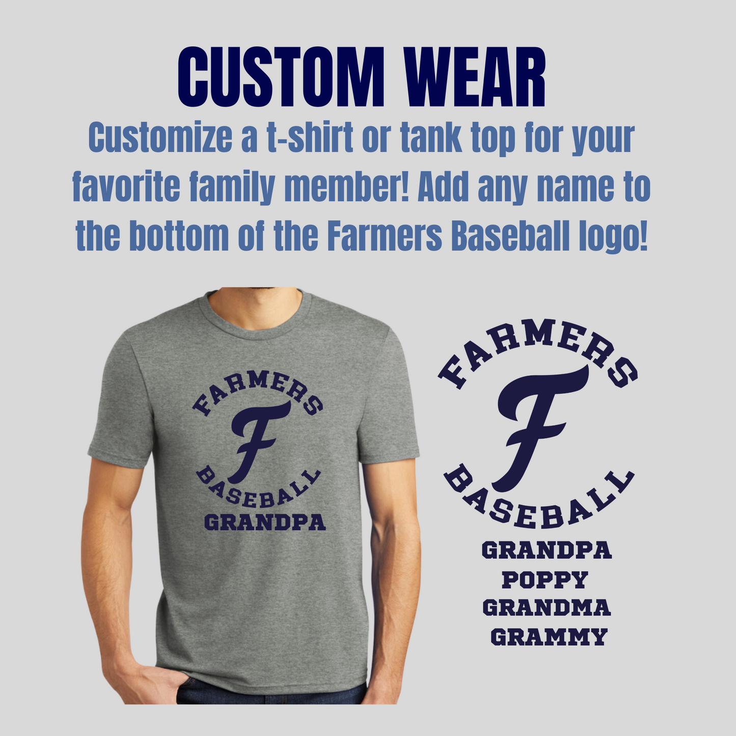 Customized Farmers Fan Tee