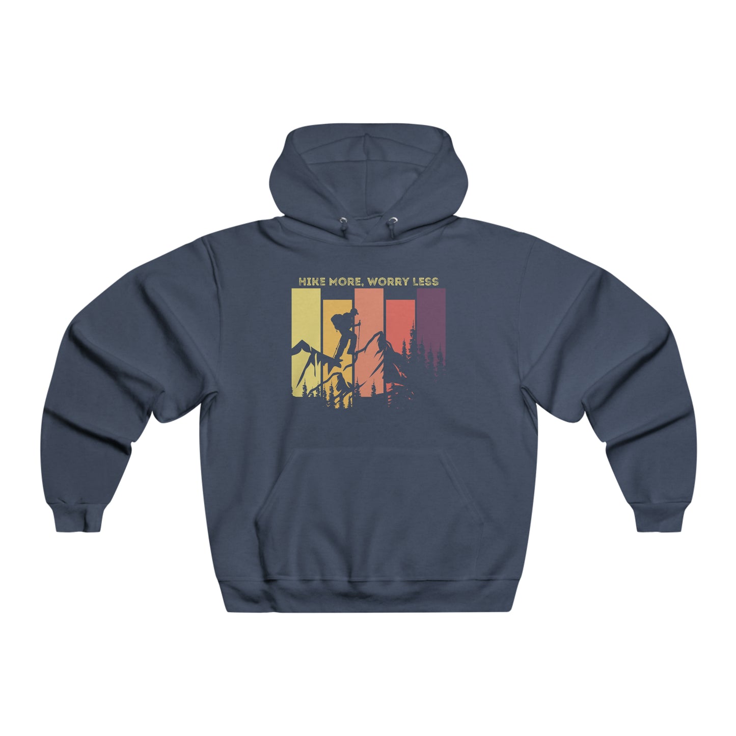 HIKE MORE HOODIE-Men's NUBLEND® Hooded Sweatshirt