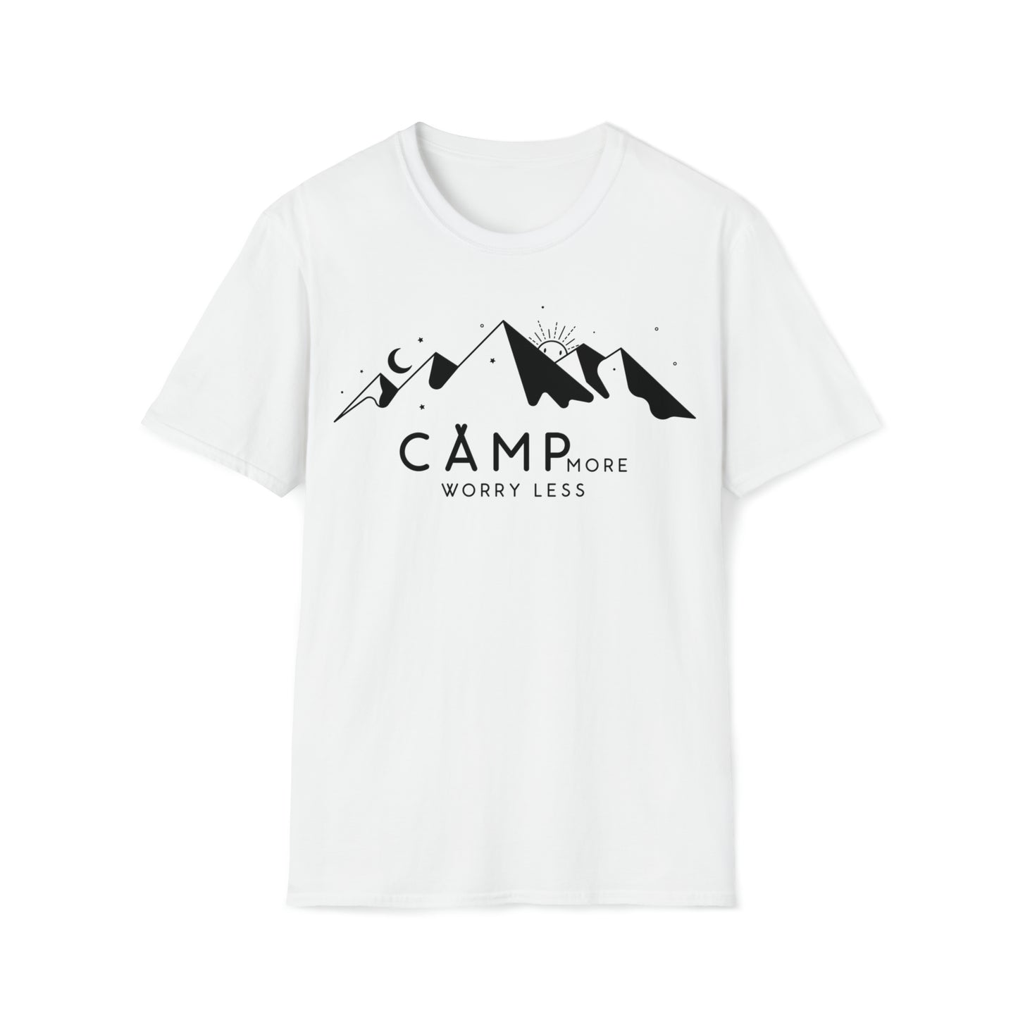 CAMP MORE TEE-Unisex Softstyle T-Shirt