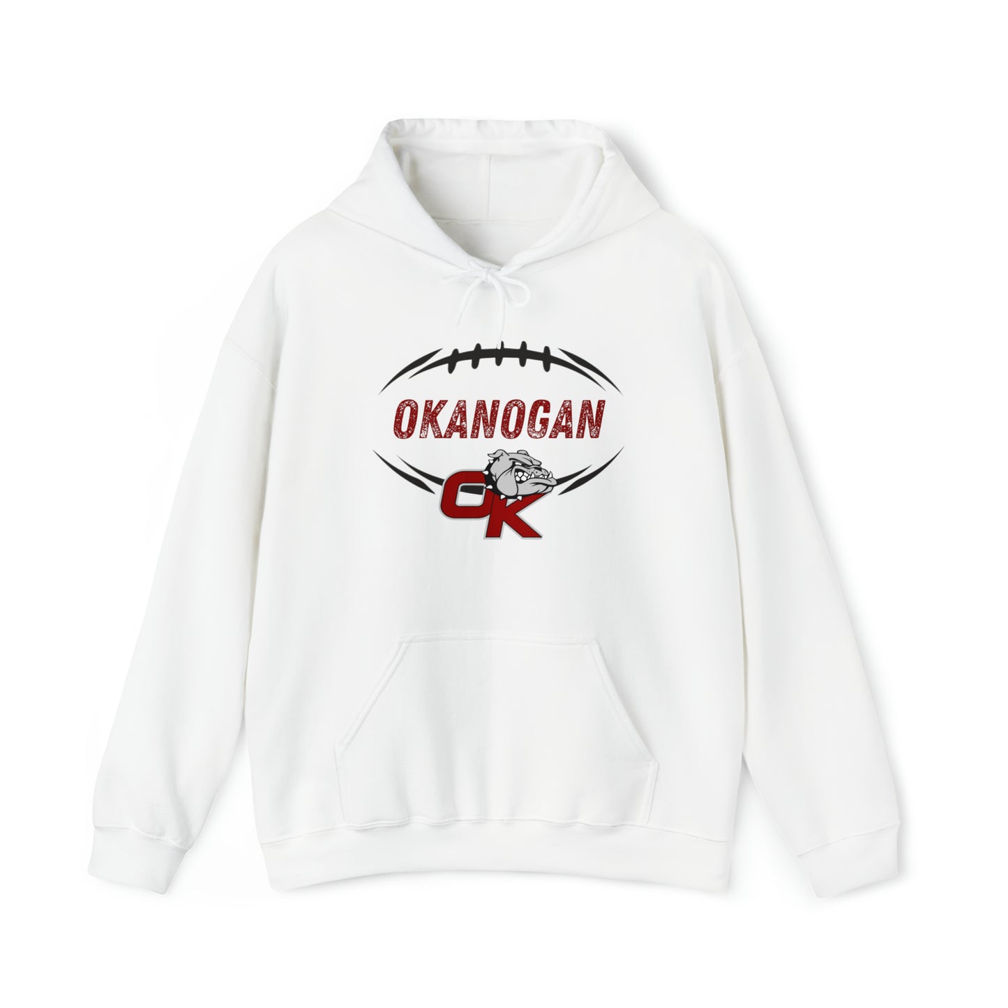 BULLDOGS FOOTBALL-Unisex Heavy Blend™ Hooded Sweatshirt