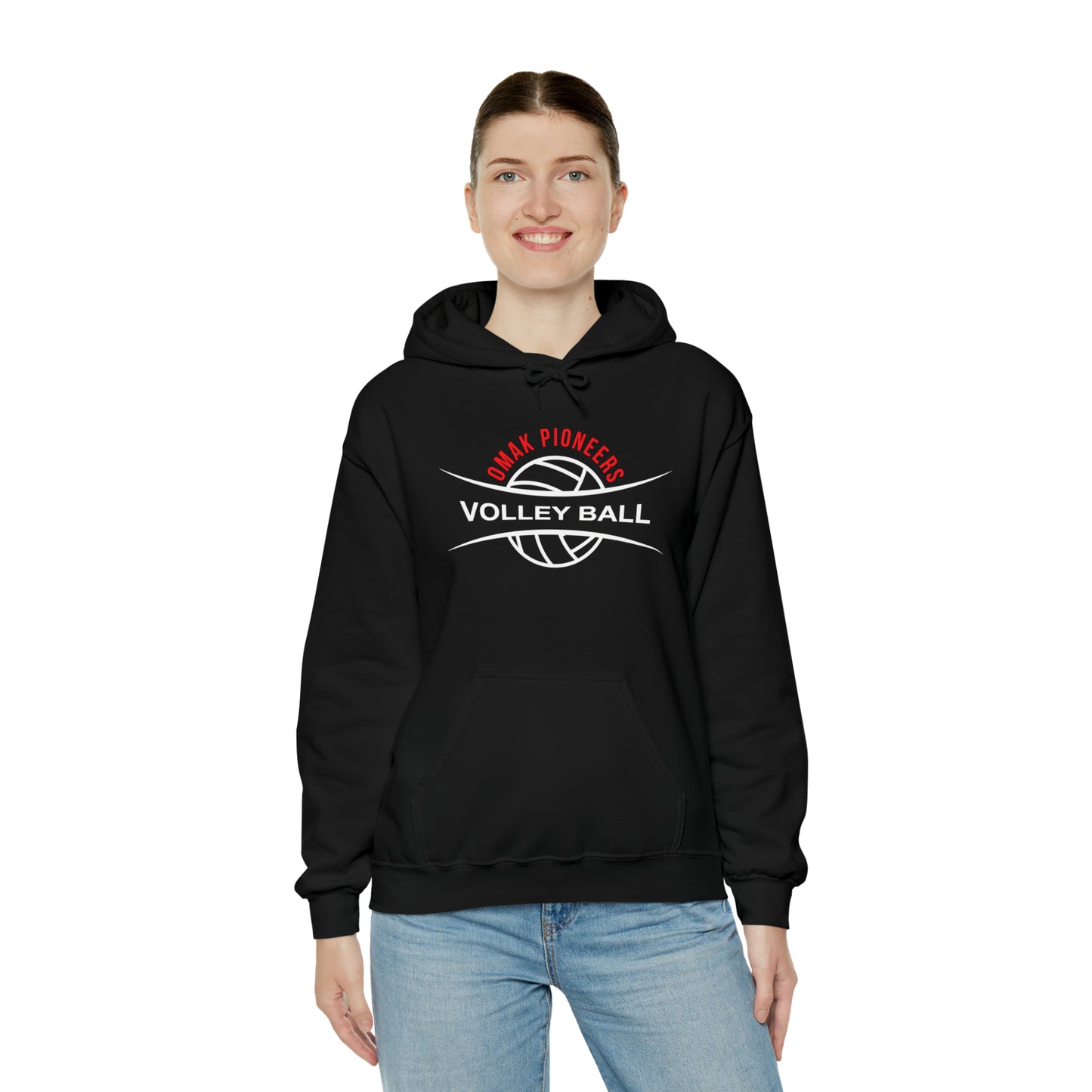 OMAK VOLLEYBALL HOODIE Unisex Heavy Blend