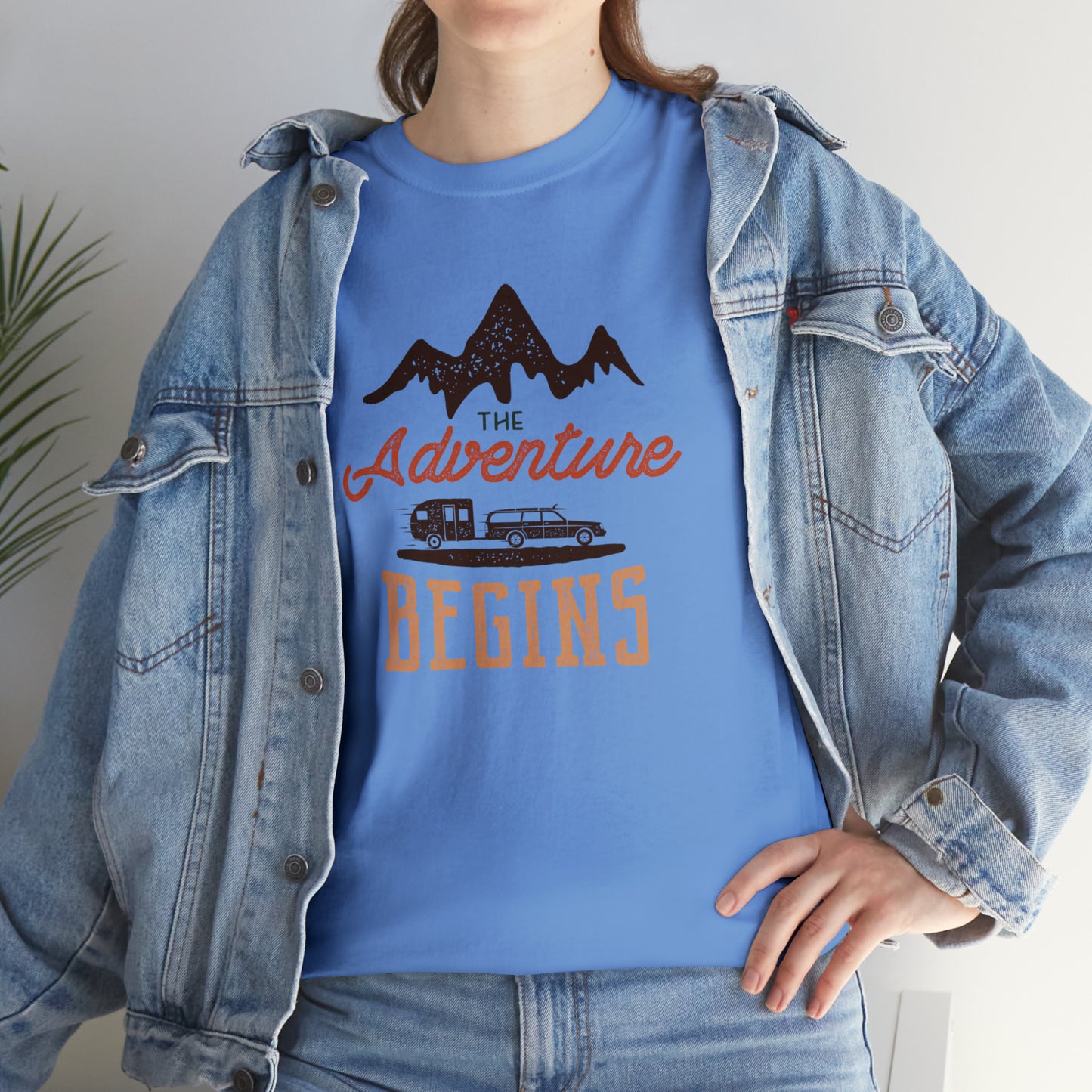 ADVENTURE TEE-Unisex Heavy Cotton Tee