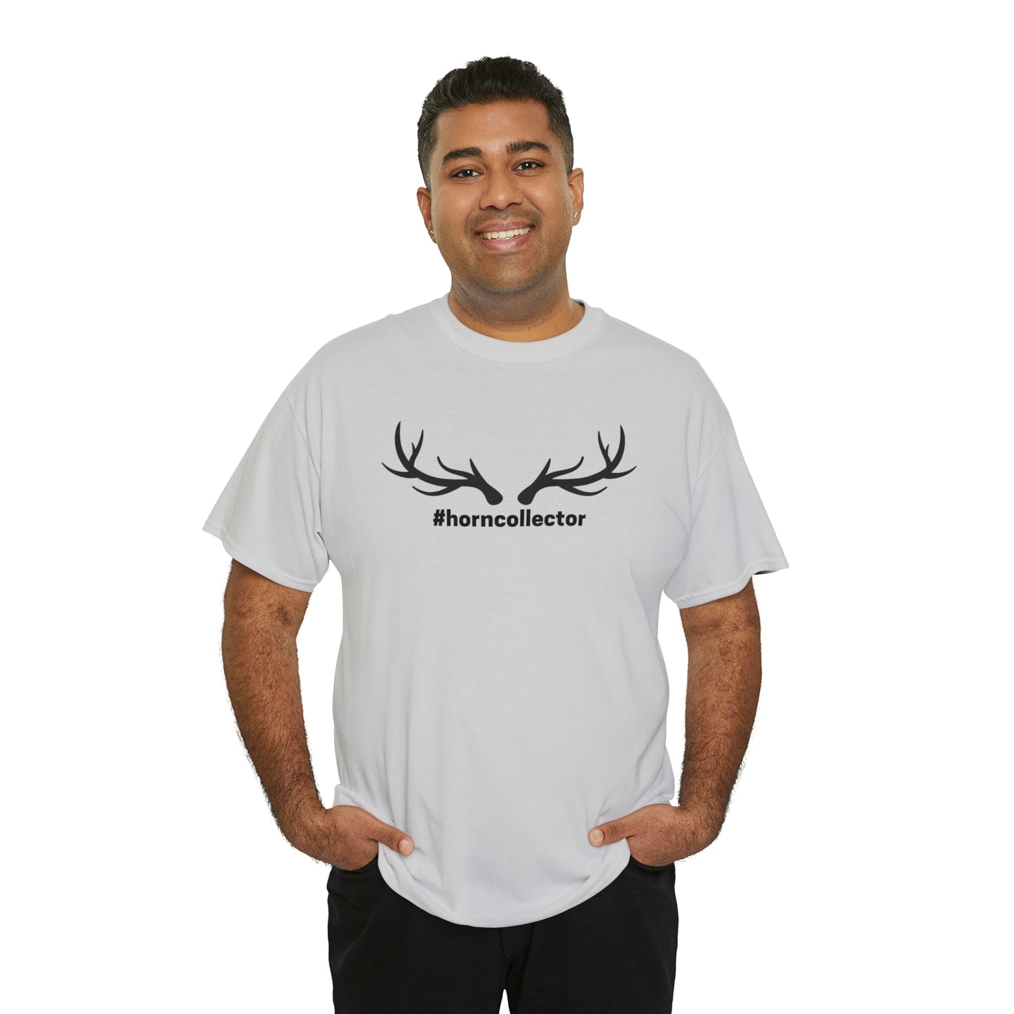 #HORNCOLLECTOR TEE-Unisex Heavy Cotton Tee