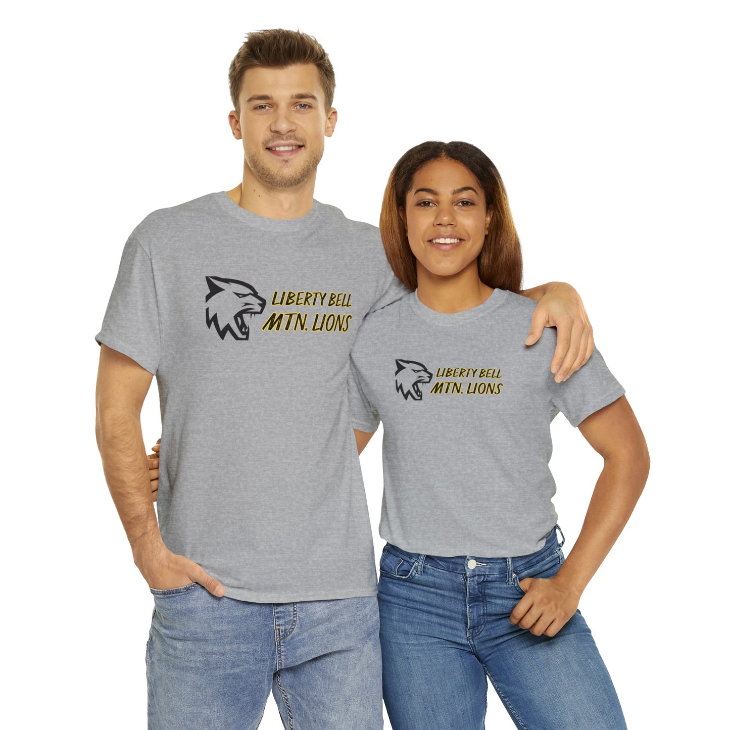 LIBERTY BELL MTN. LIONS-Unisex Heavy Cotton Tee