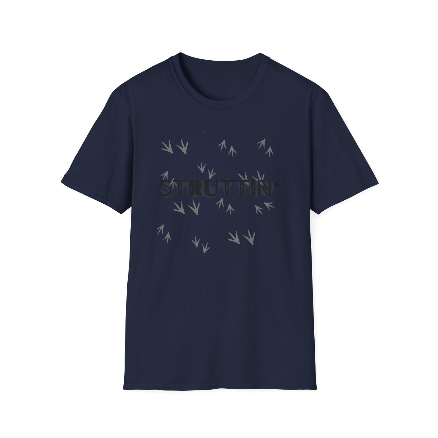 TURKEY "STRUTTIN" TEE-Unisex Softstyle T-Shirt