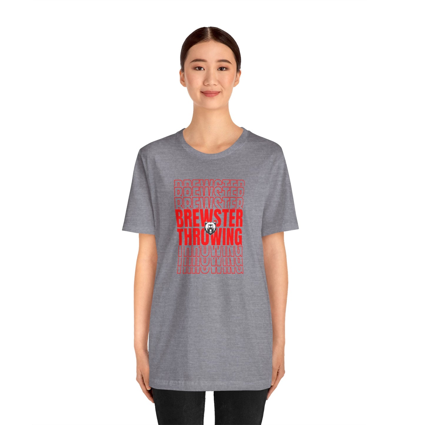 Brewster Throwing Unisex Jersey Short Sleeve Tee