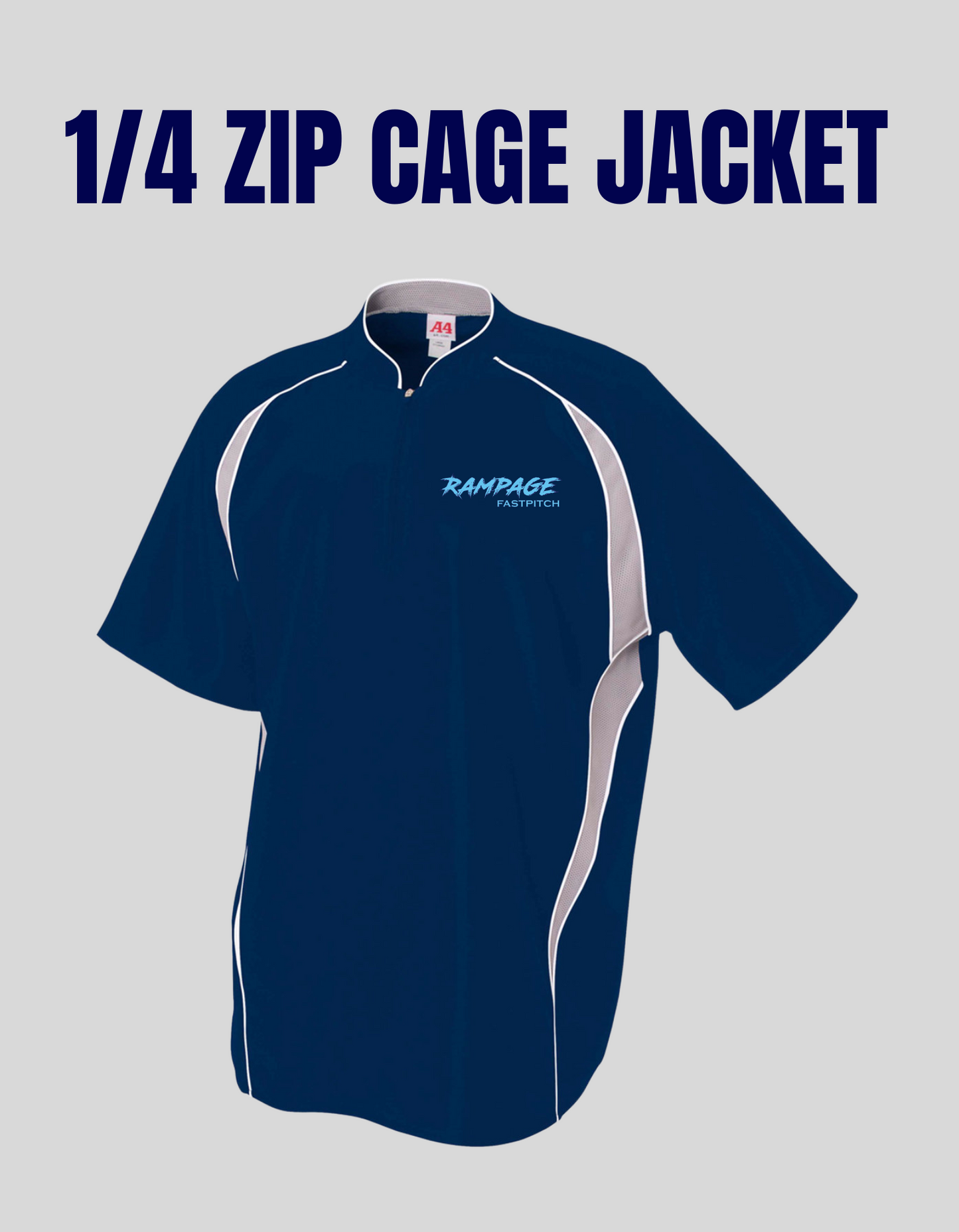 Rampage 1/4 Zip Cage Jacket