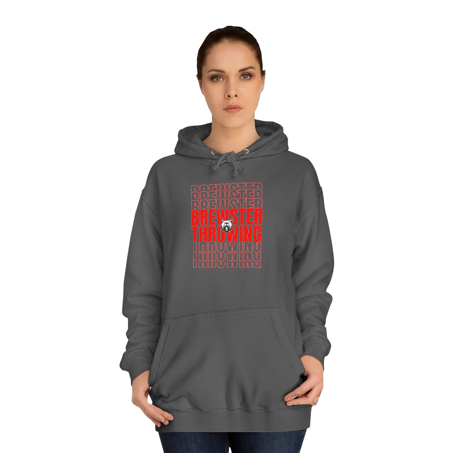 Brewster Throwing-CG4- Unisex College Hoodie