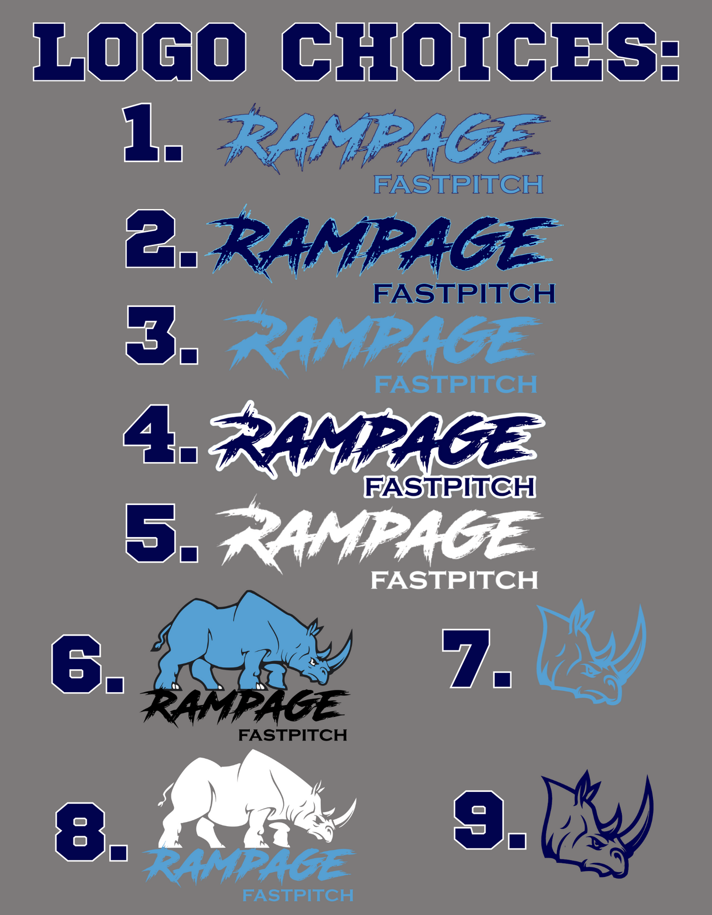 Rampage 3/4 Ball Tee