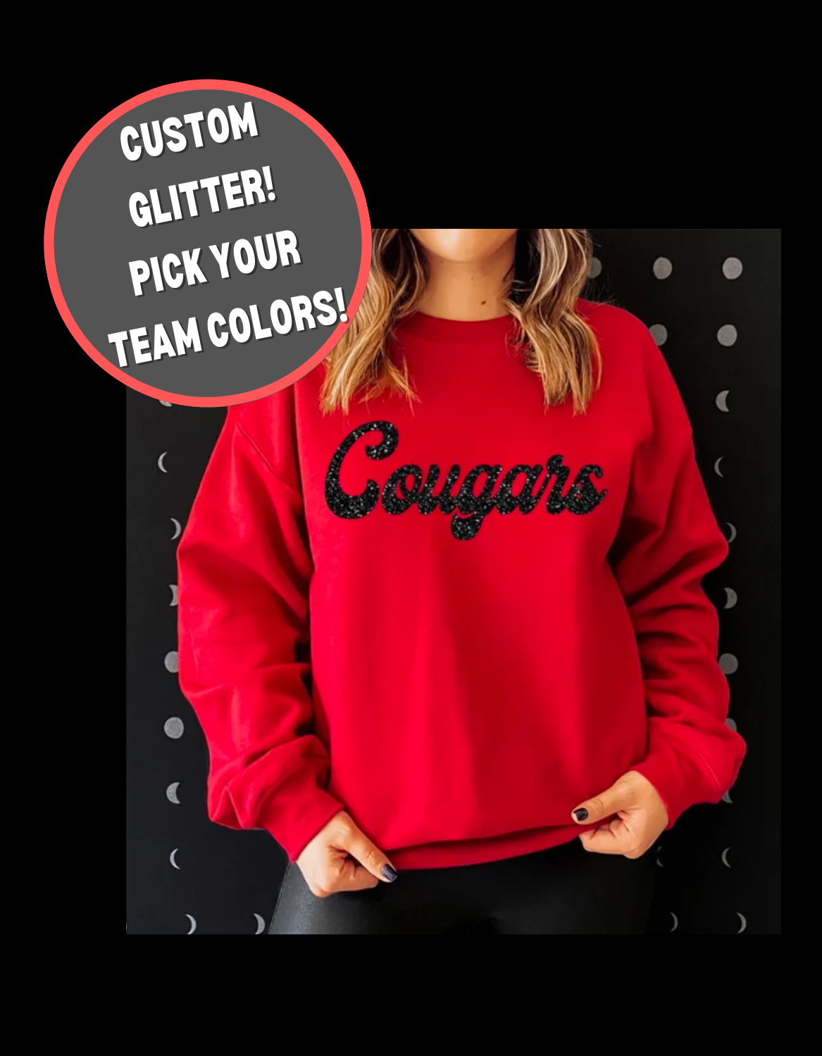 **CUSTOM** Glitter Clothing