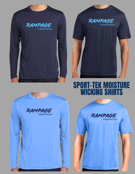 Rampage Sport-Tek Moisture Wicking Shirt