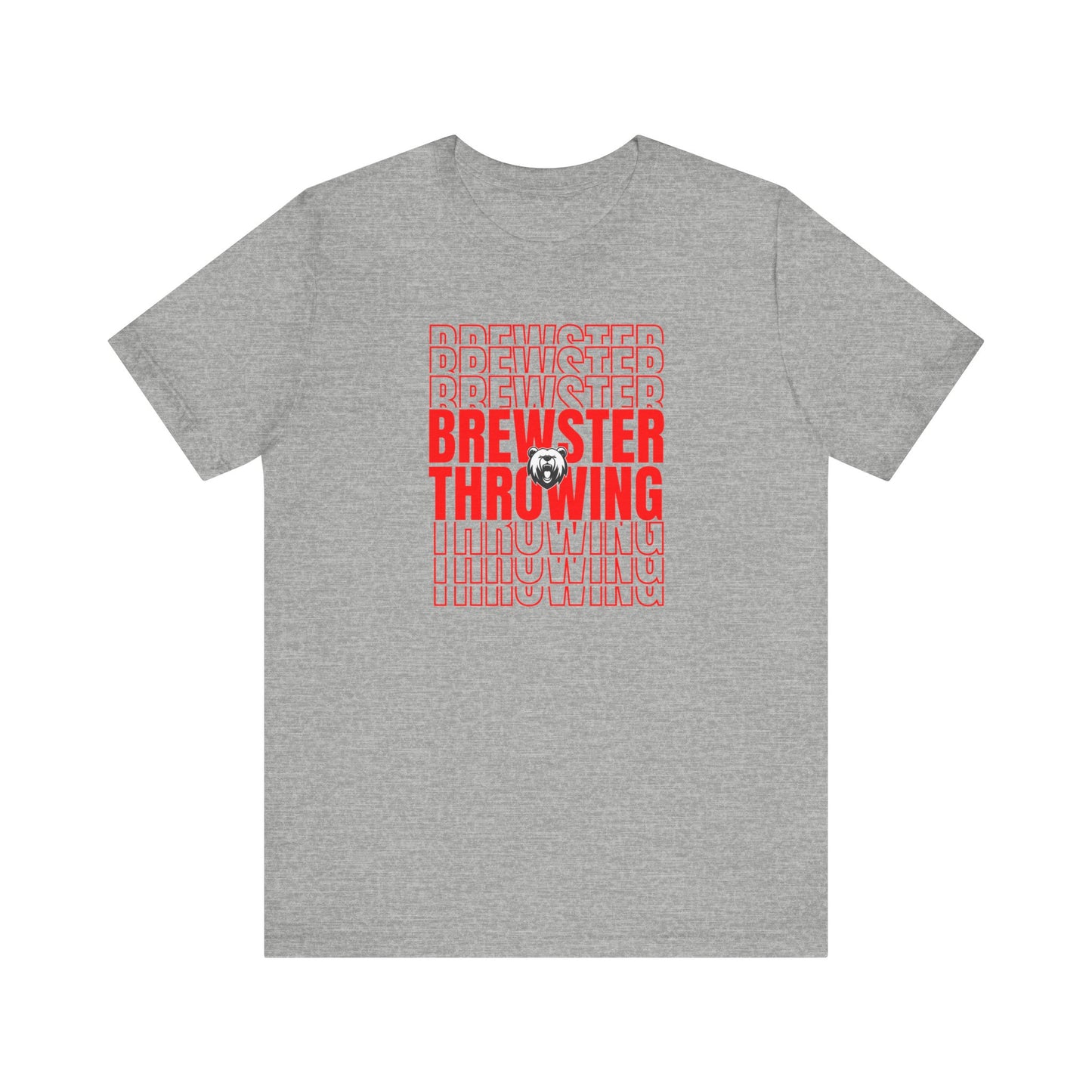 Brewster Throwing Unisex Jersey Short Sleeve Tee