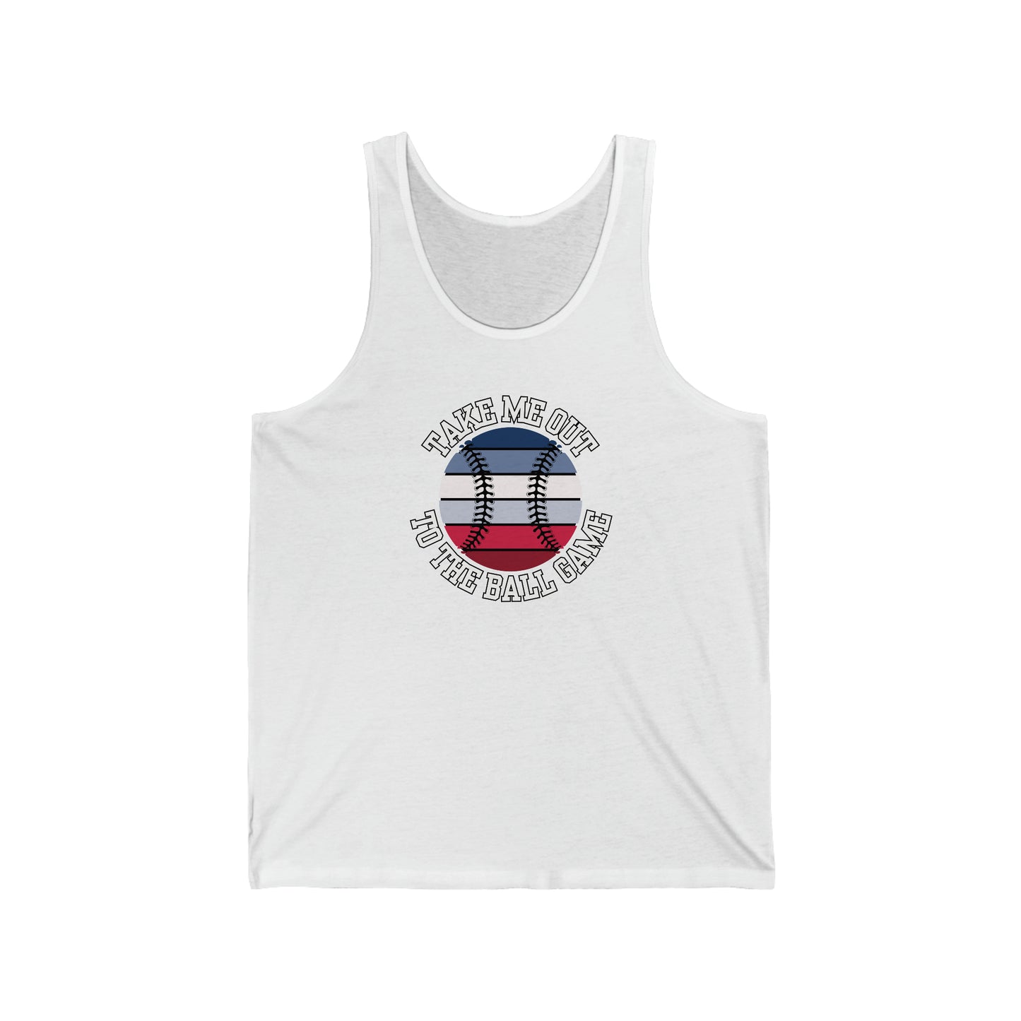 TAKE ME OUT TO THE BALL GAME TANK-Unisex Jersey Tank