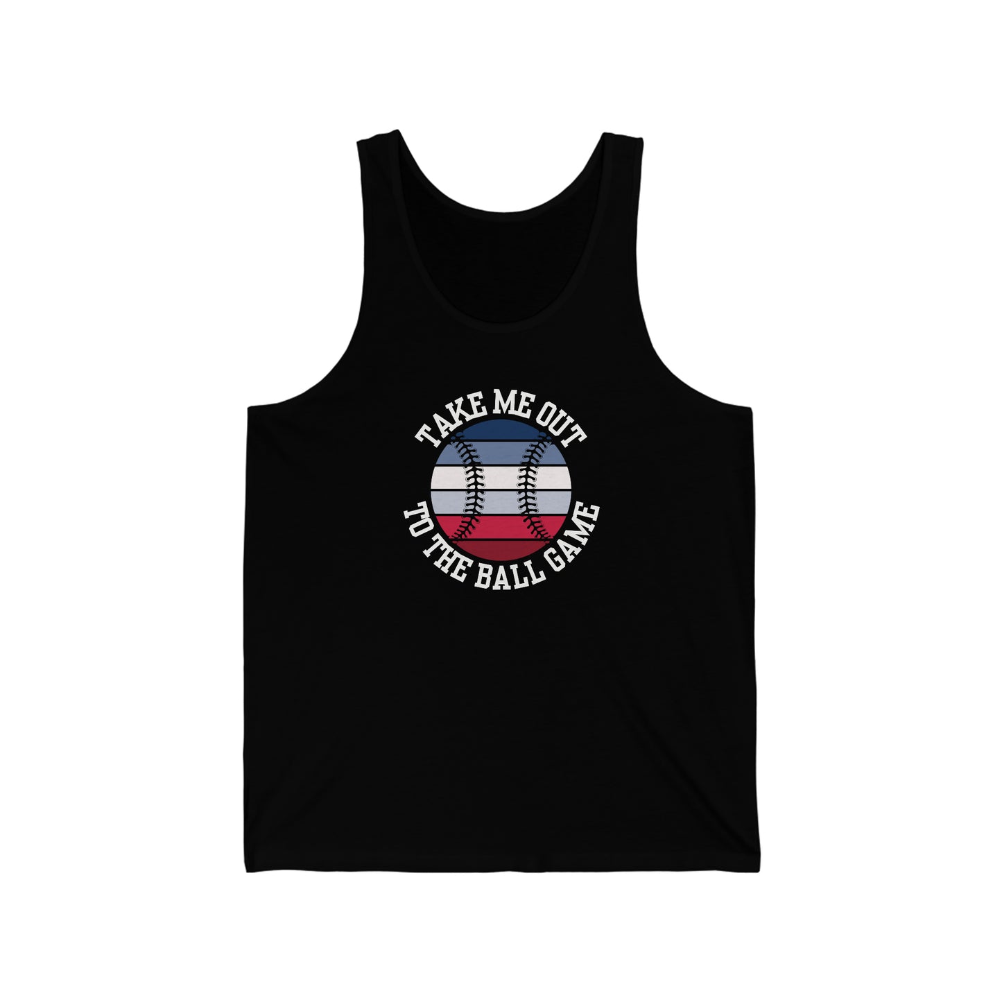 TAKE ME OUT TO THE BALL GAME TANK-Unisex Jersey Tank