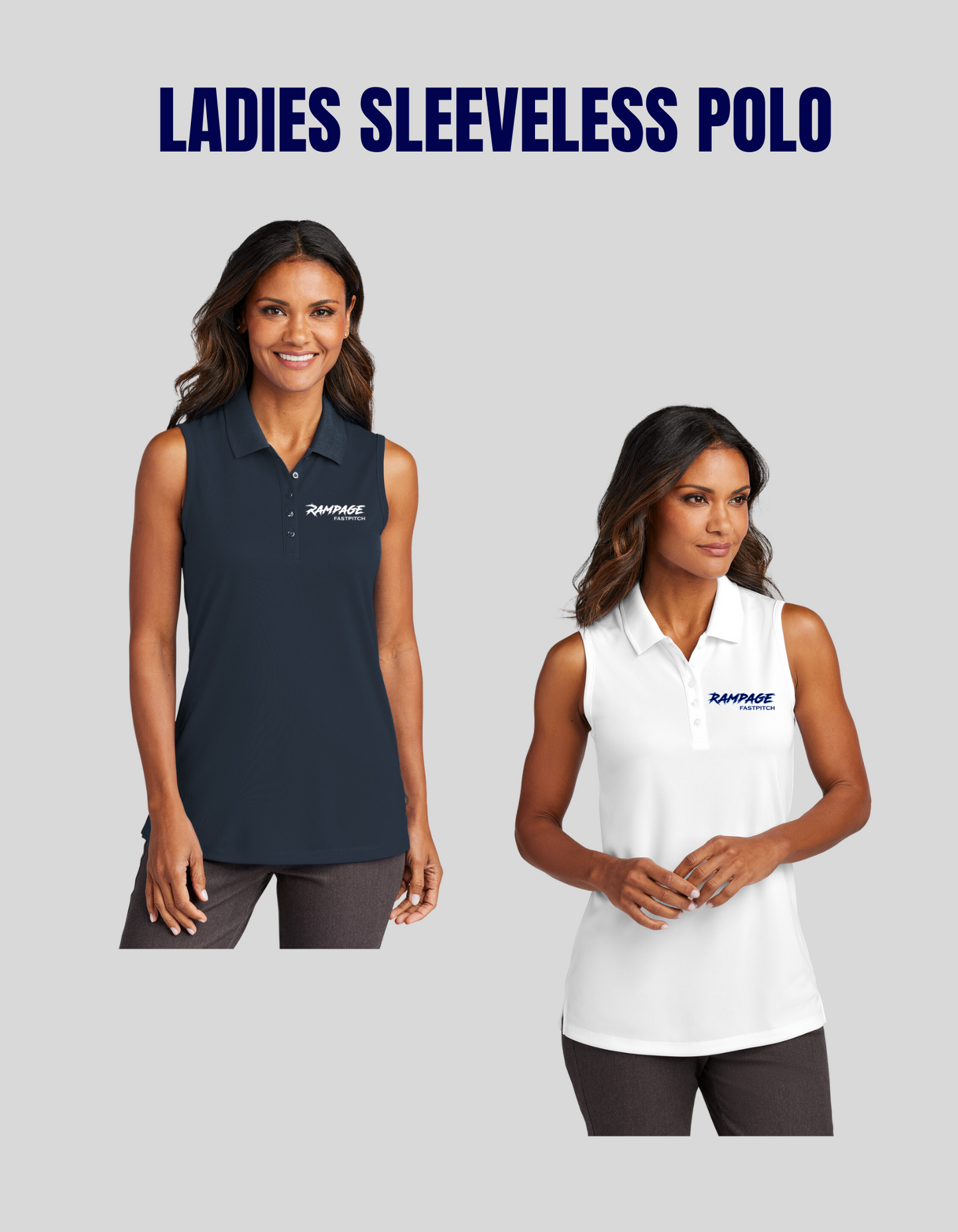 Women's Sleeveless Polo