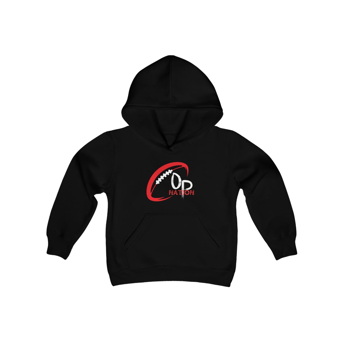 OP NATION KIDS HOODIE-Youth Heavy Blend Hooded Sweatshirt