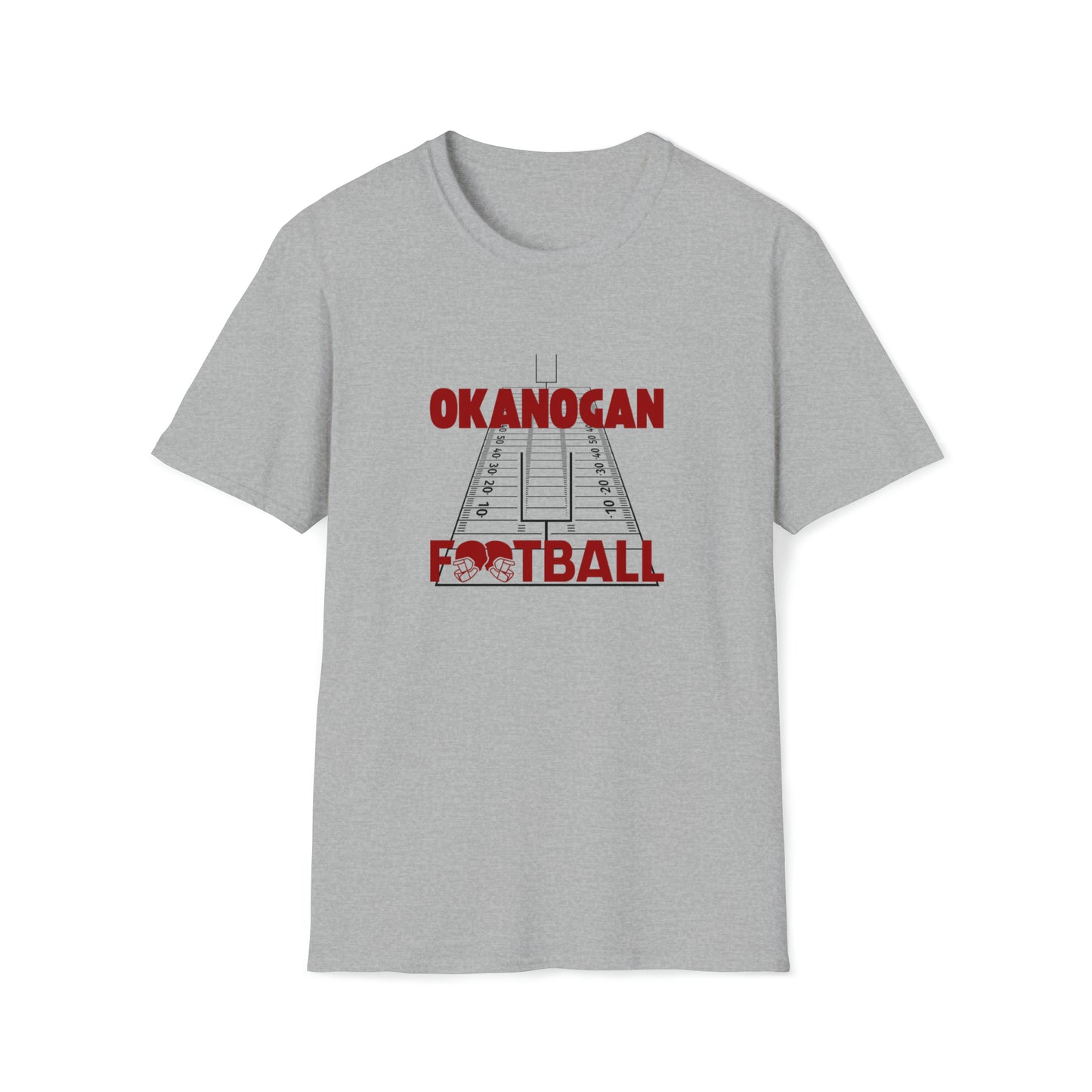 OK FOOTBALL FIELD TEE-Unisex Softstyle T-Shirt