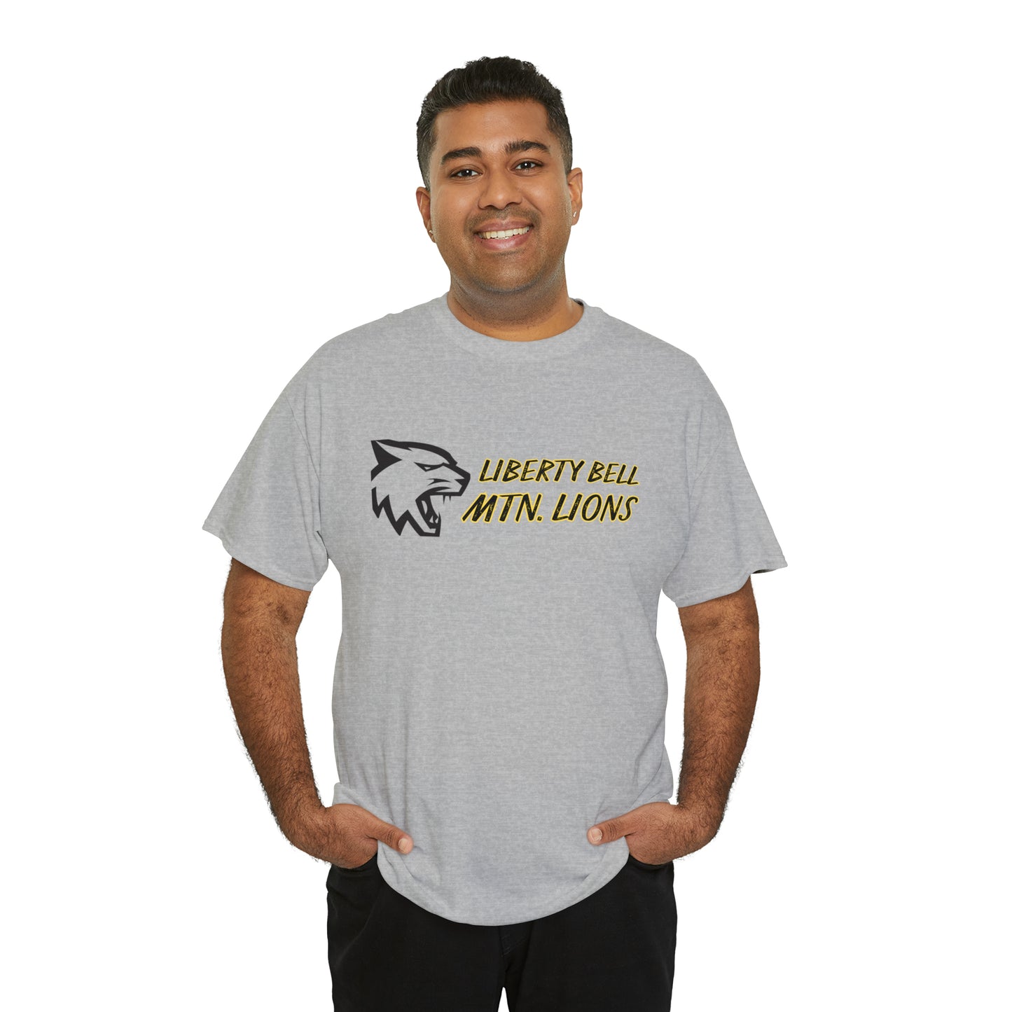 LIBERTY BELL MTN. LIONS-Unisex Heavy Cotton Tee