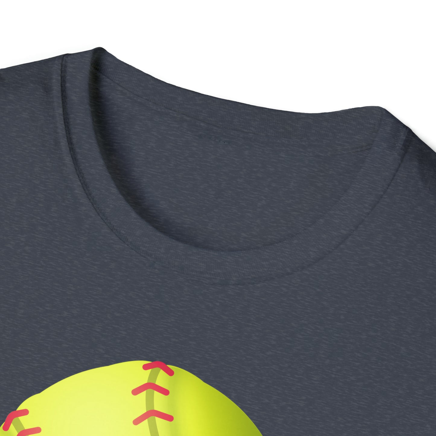 SOFTBALL MAMA TEE-Unisex Softstyle T-Shirt