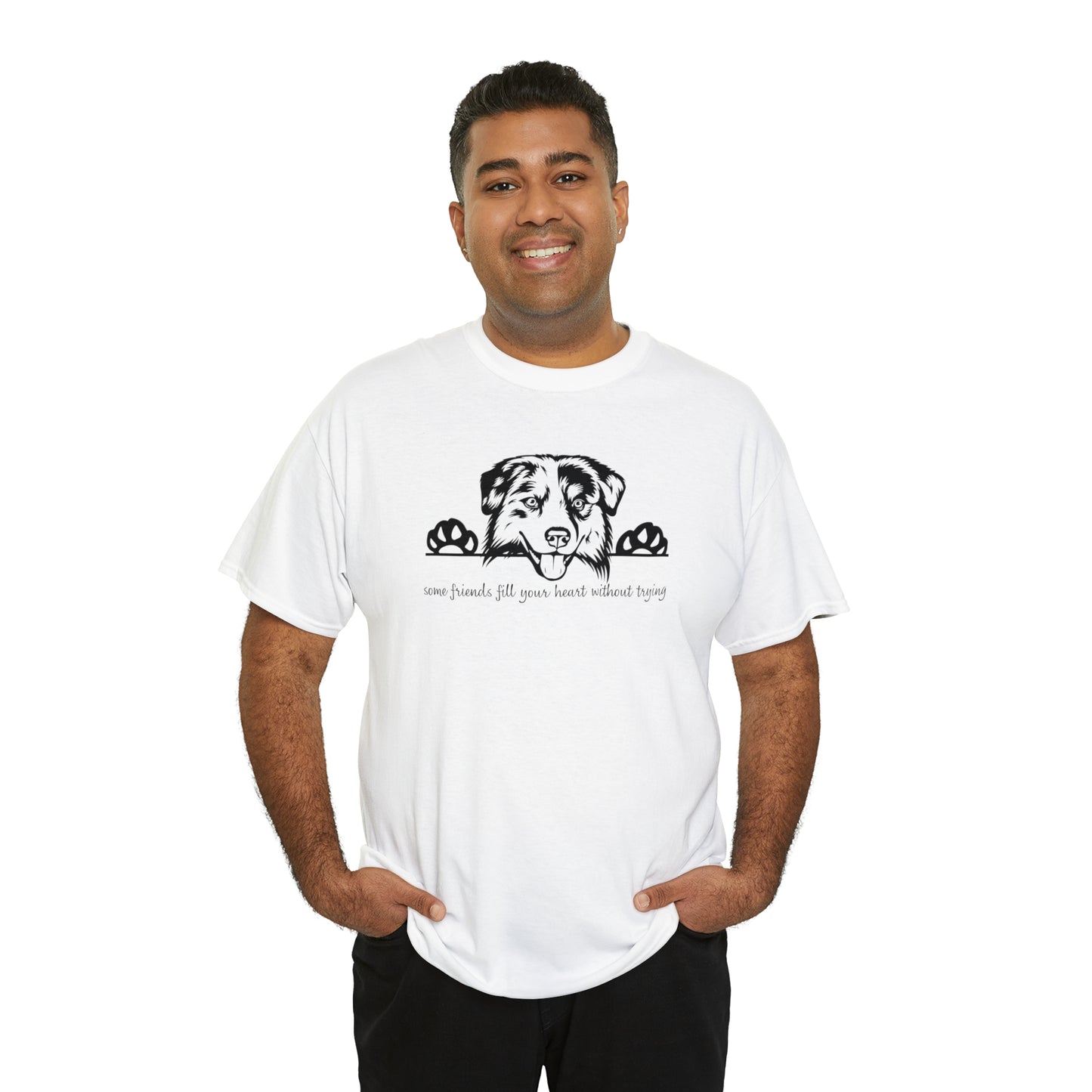 AUSSIE FRIENDS TEE--Unisex Heavy Cotton Tee