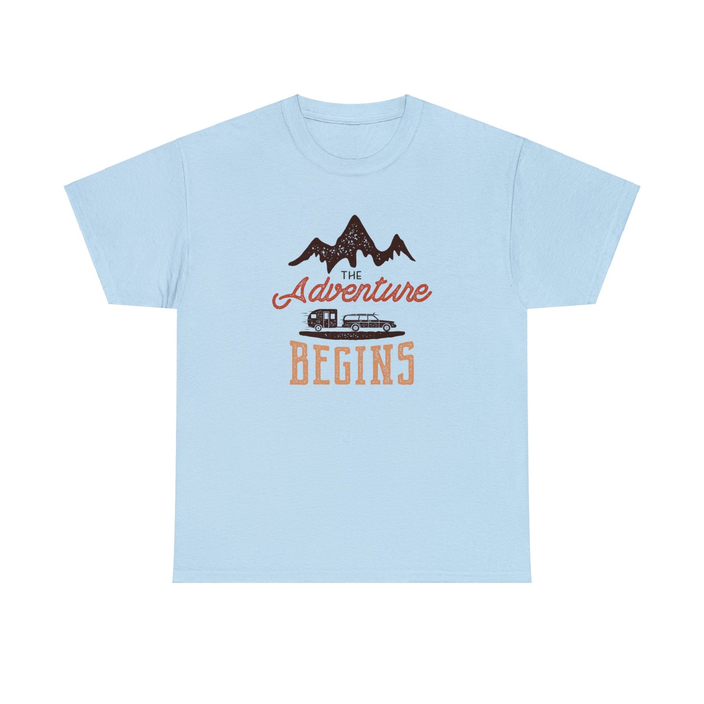 ADVENTURE TEE-Unisex Heavy Cotton Tee