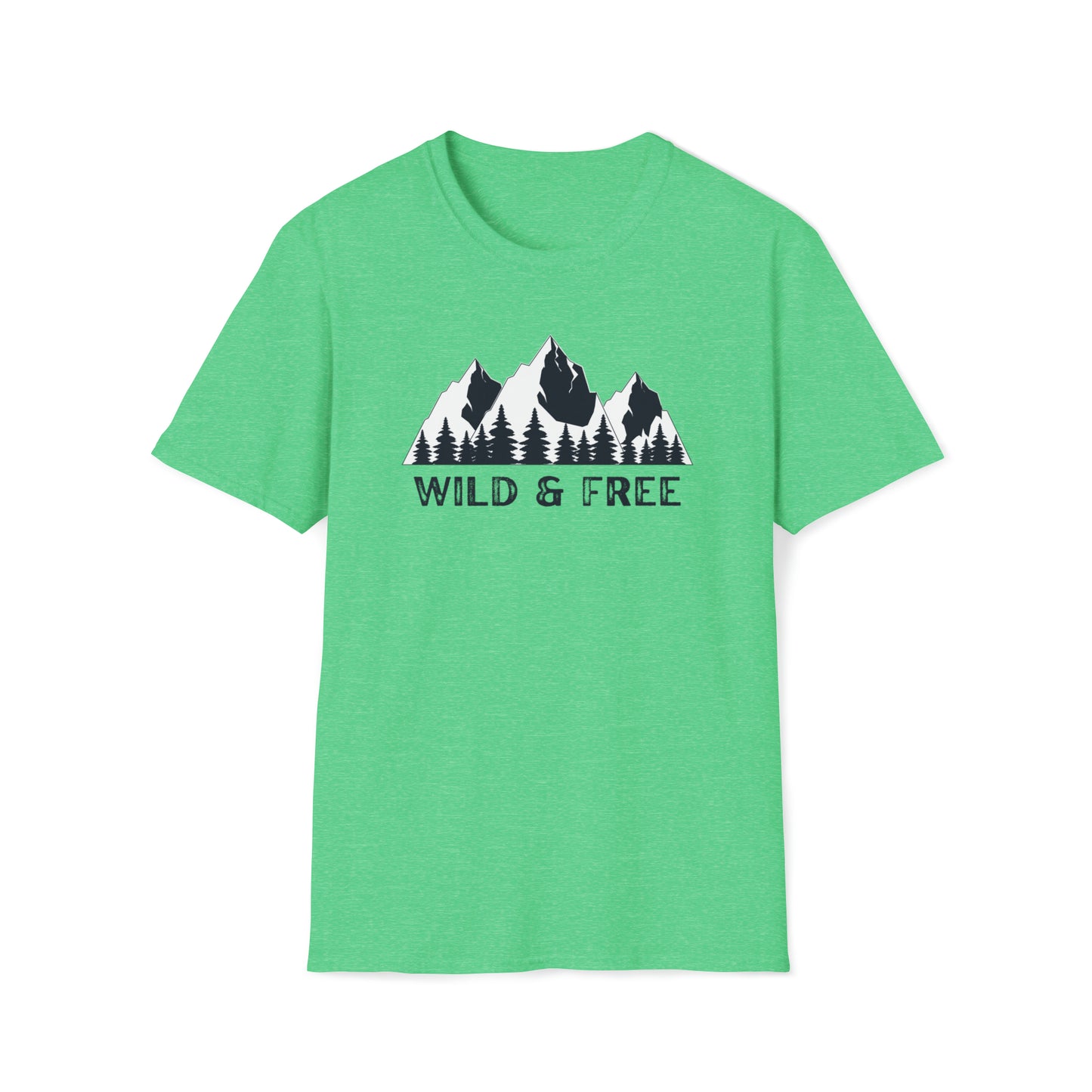 WILD AND FREE-Unisex Softstyle T-Shirt