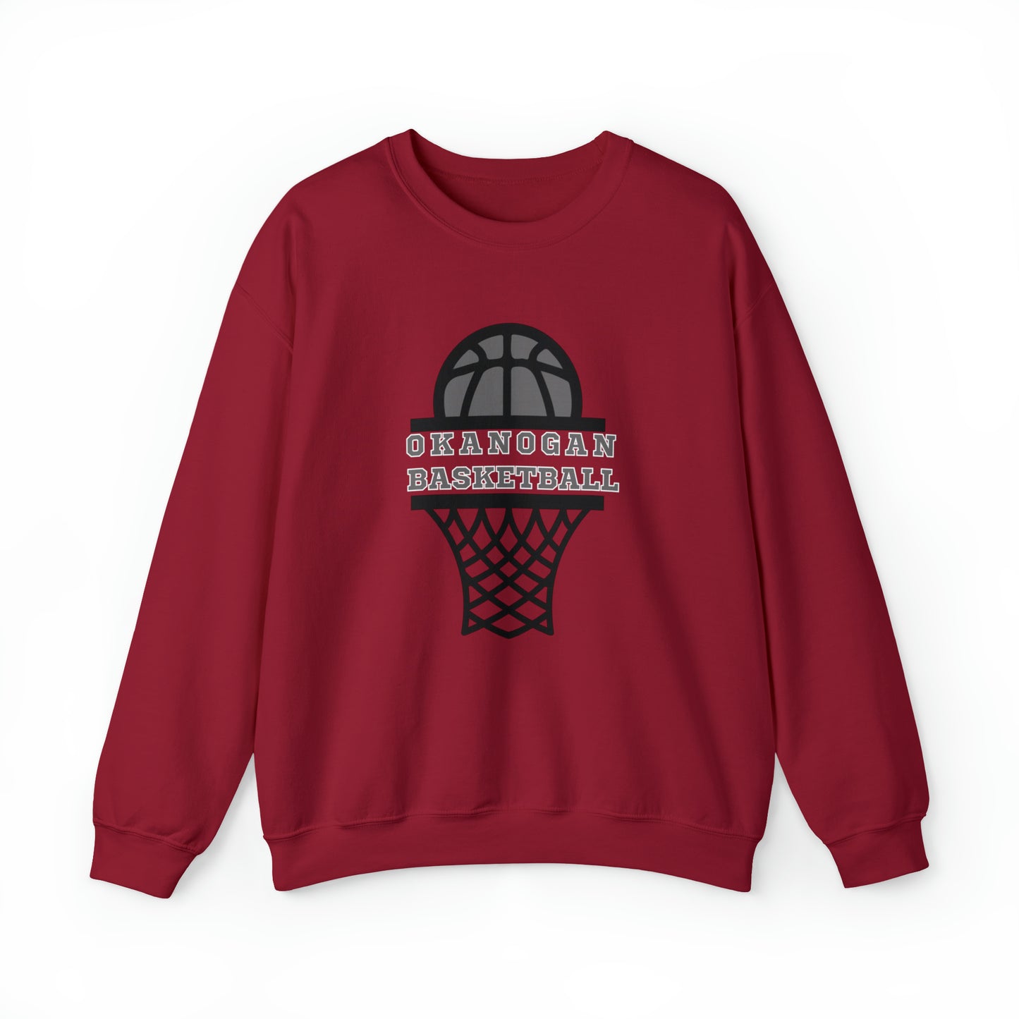 OKANOGAN BASKETBALL- Crewneck Sweatshirt