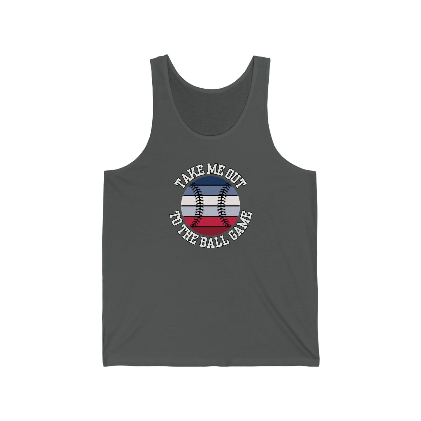 TAKE ME OUT TO THE BALL GAME TANK-Unisex Jersey Tank