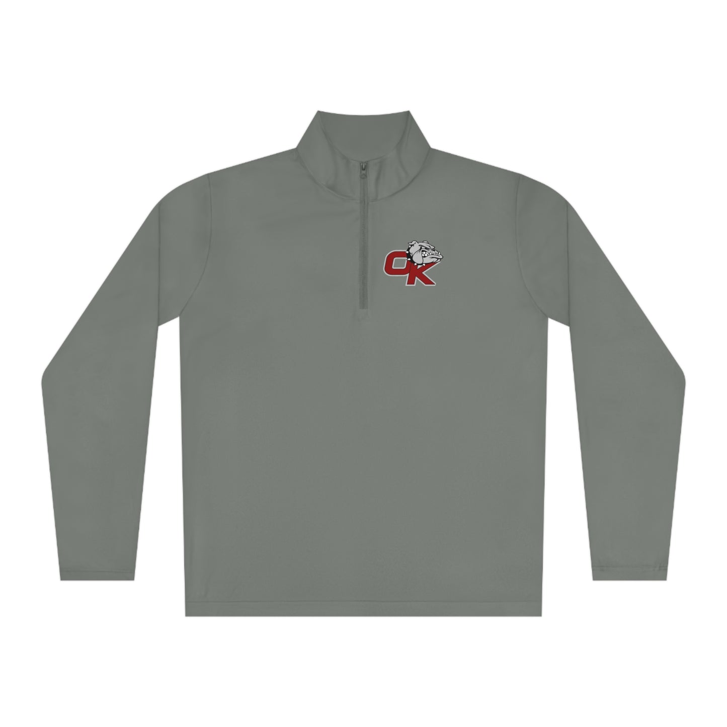 OK BULLDOGS Unisex Quarter-Zip Pullover