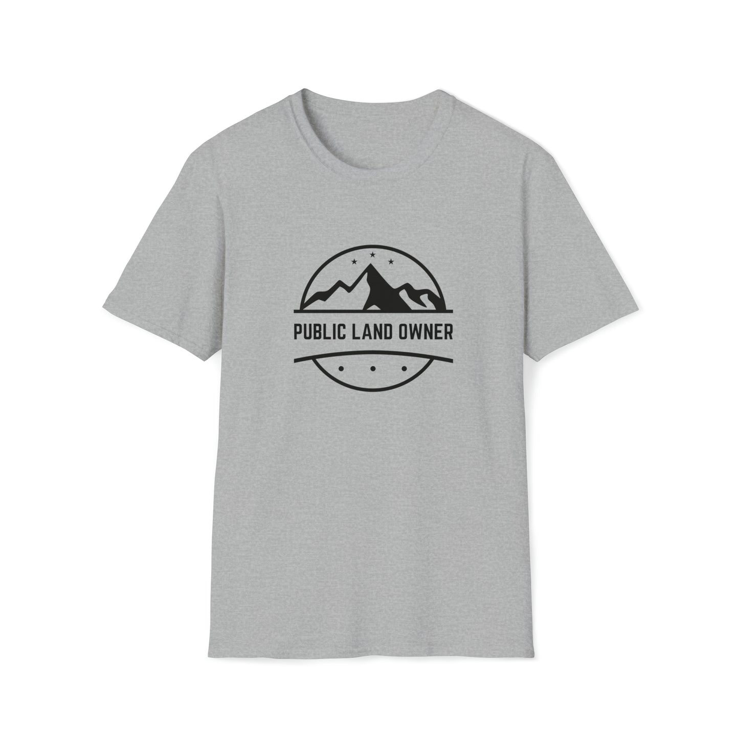 PUBLIC LAND OWNER TEE-Unisex Softstyle T-Shirt