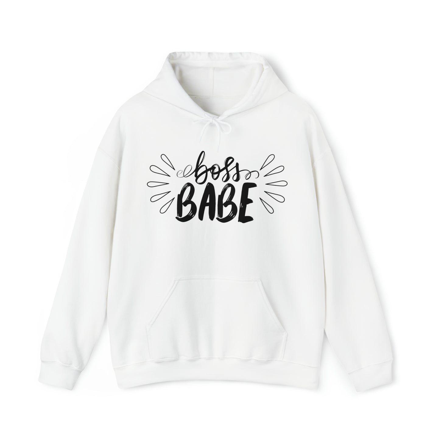 BOSS BABE HOODIE-Unisex Heavy Blend™ Hooded Sweatshirt