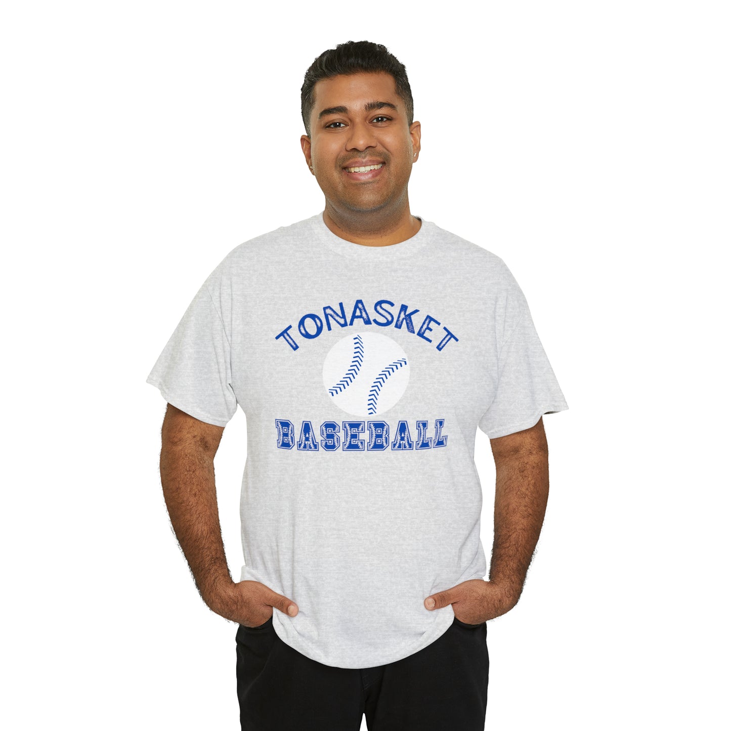 TONASKET BASEBALL-Unisex Heavy Cotton Tee