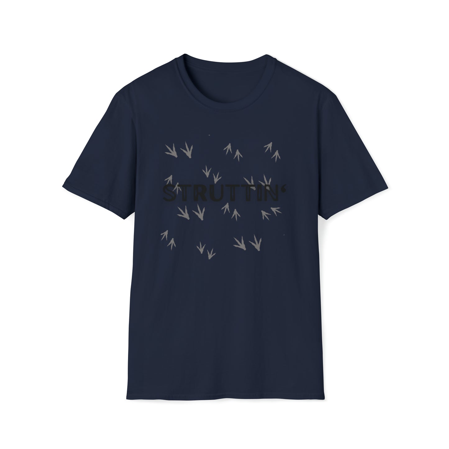 TURKEY "STRUTTIN" TEE-Unisex Softstyle T-Shirt