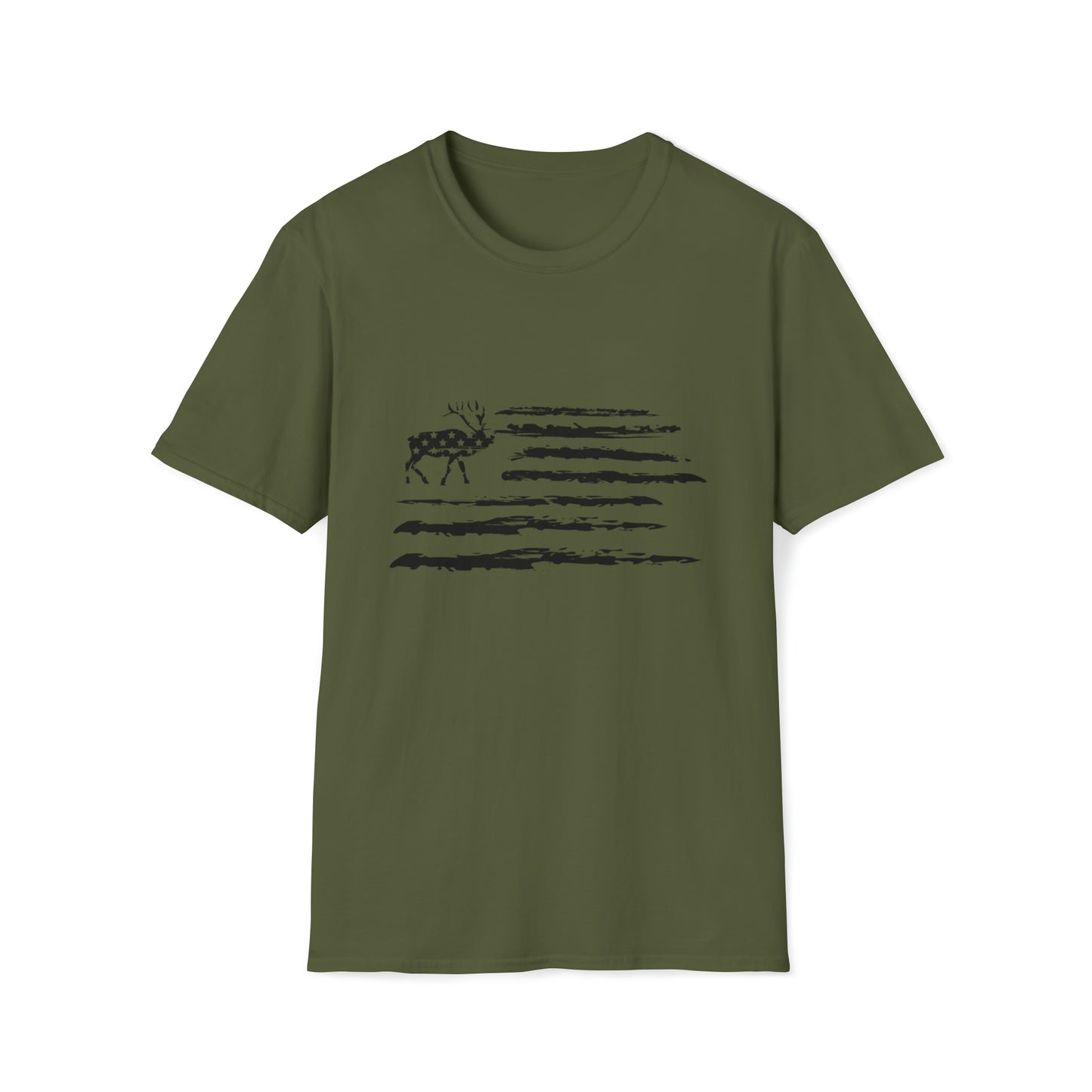 HUNTING FLAG TEE-Unisex Softstyle T-Shirt