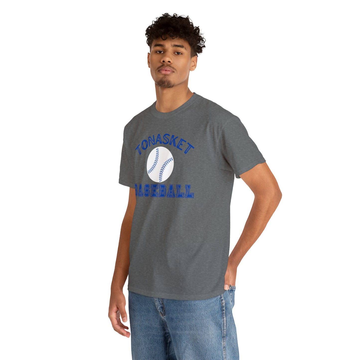 TONASKET BASEBALL-Unisex Heavy Cotton Tee