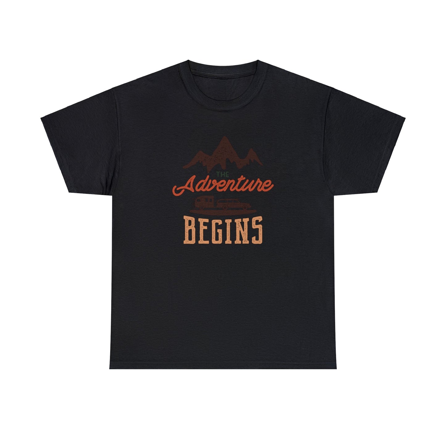 ADVENTURE TEE-Unisex Heavy Cotton Tee