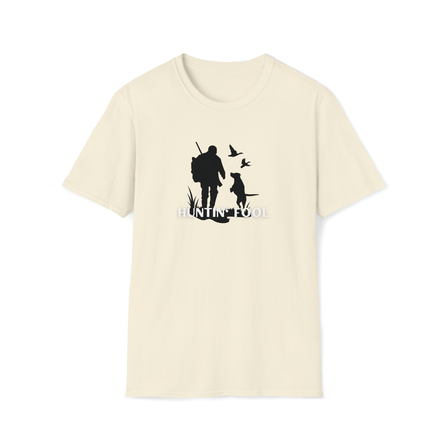 HUNTIN' FOOL TEE-Unisex Softstyle T-Shirt