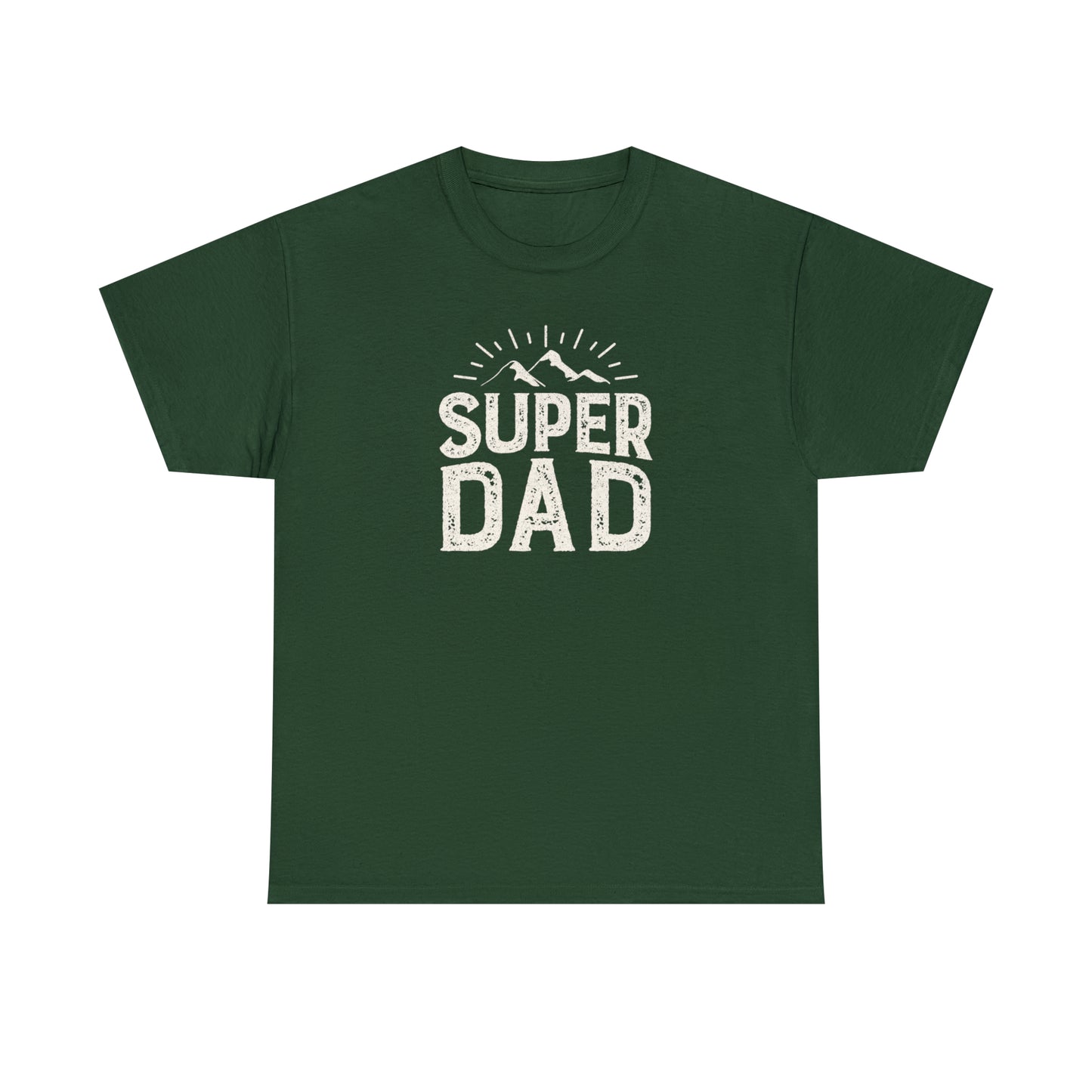 SUPER DAD TEE-Unisex Heavy Cotton Tee