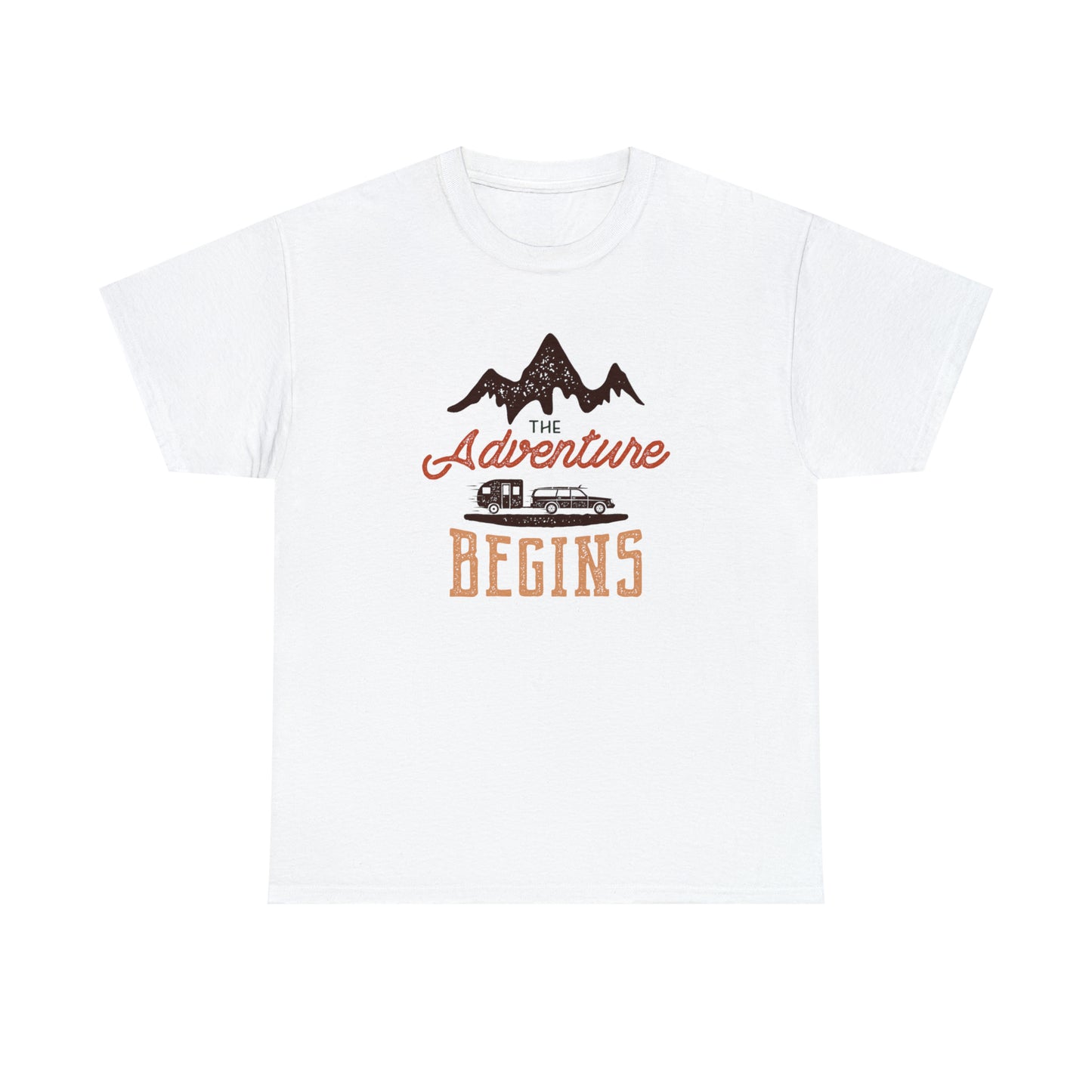 ADVENTURE TEE-Unisex Heavy Cotton Tee