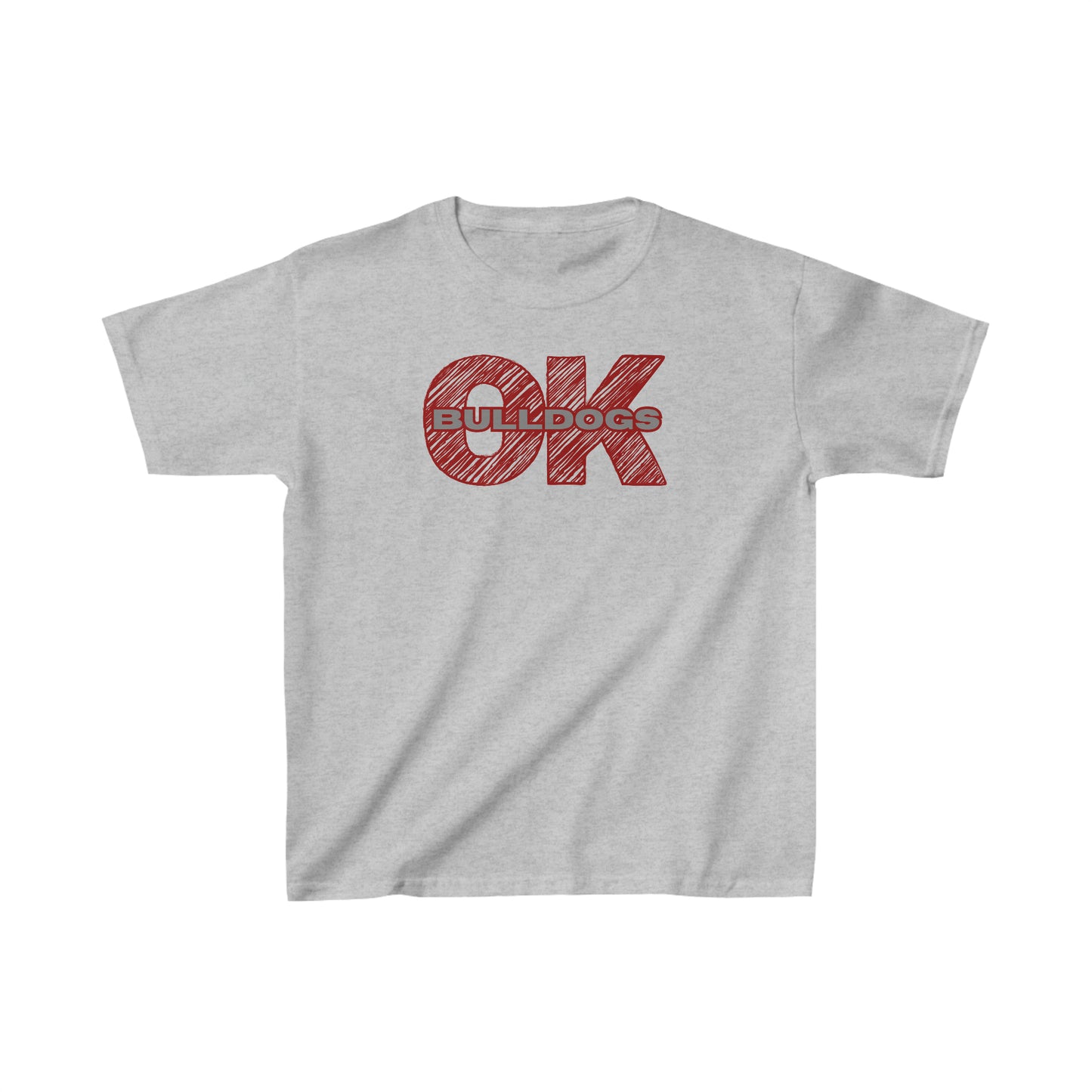 OK BULLDOGS YOUTH TEE-Kids Heavy Cotton™ Tee