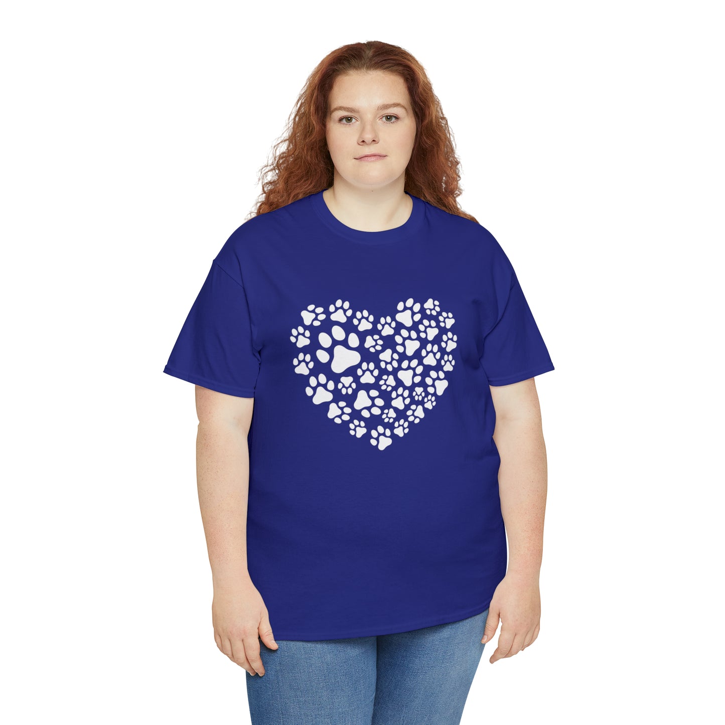 HEART OF PAWS-Unisex Heavy Cotton Tee