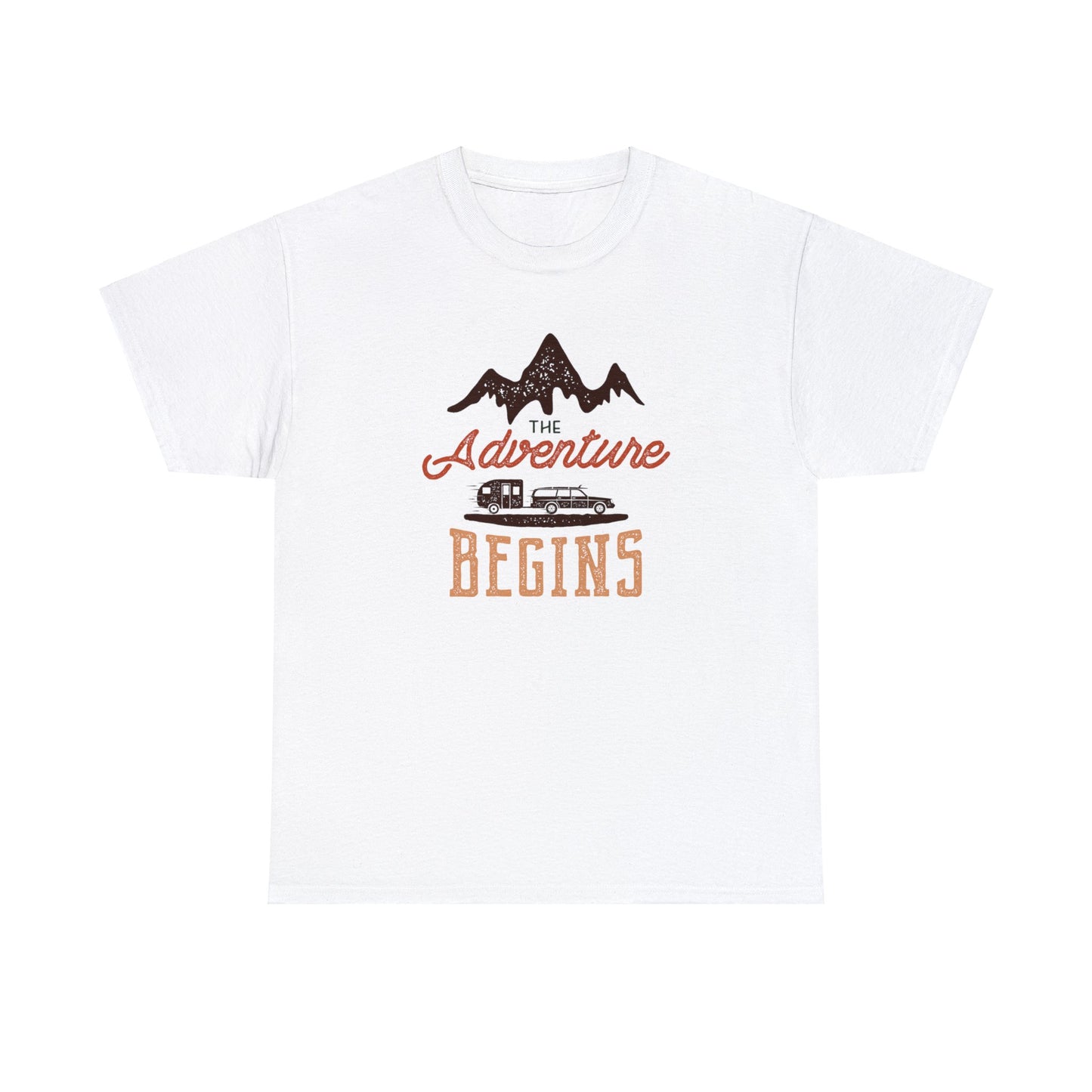 ADVENTURE TEE-Unisex Heavy Cotton Tee